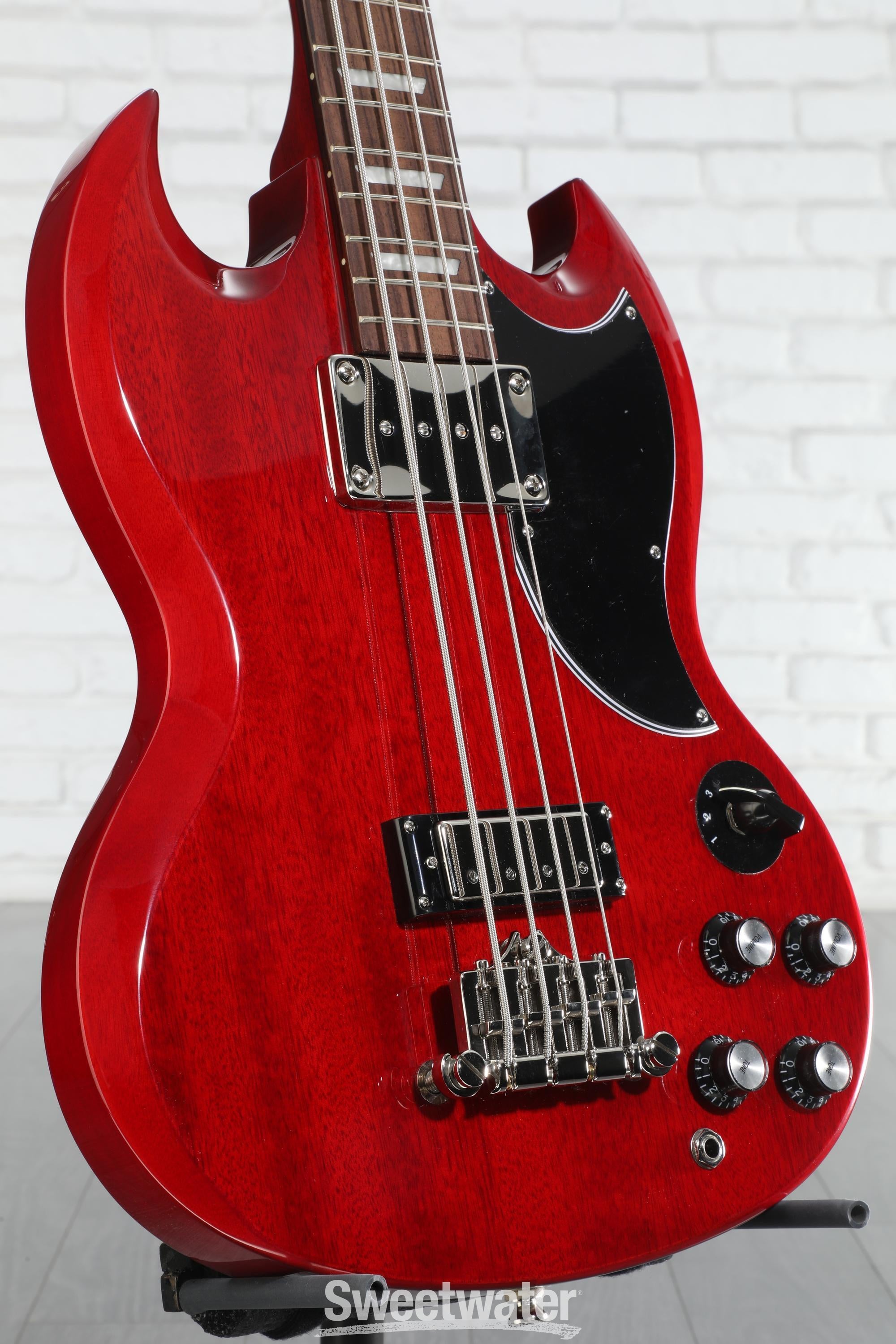 Epiphone EB-3 Bass Guitar - Cherry | Sweetwater