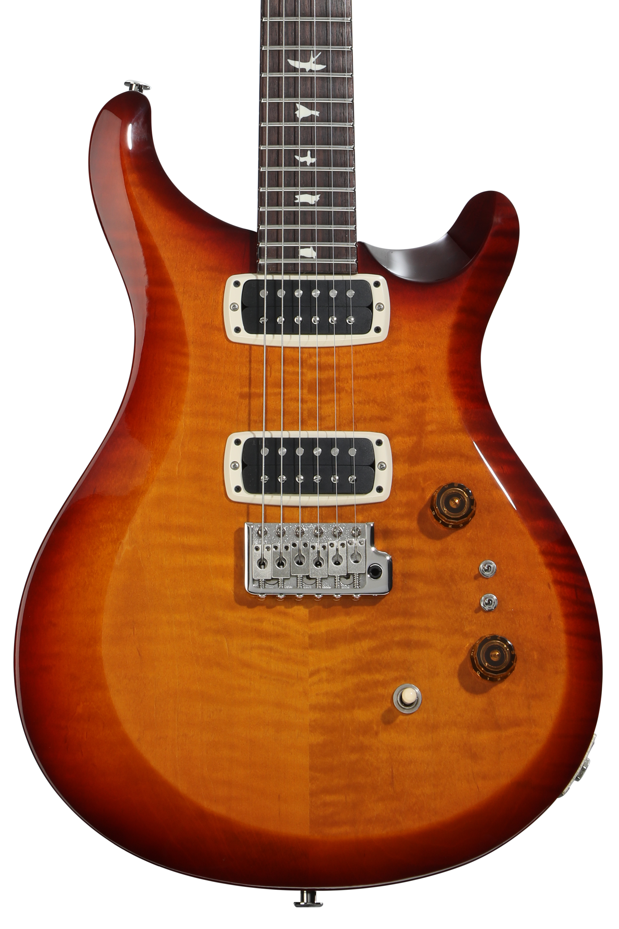 PRS S2 Custom 24-08 Electric Guitar - Dark Cherry Sunburst