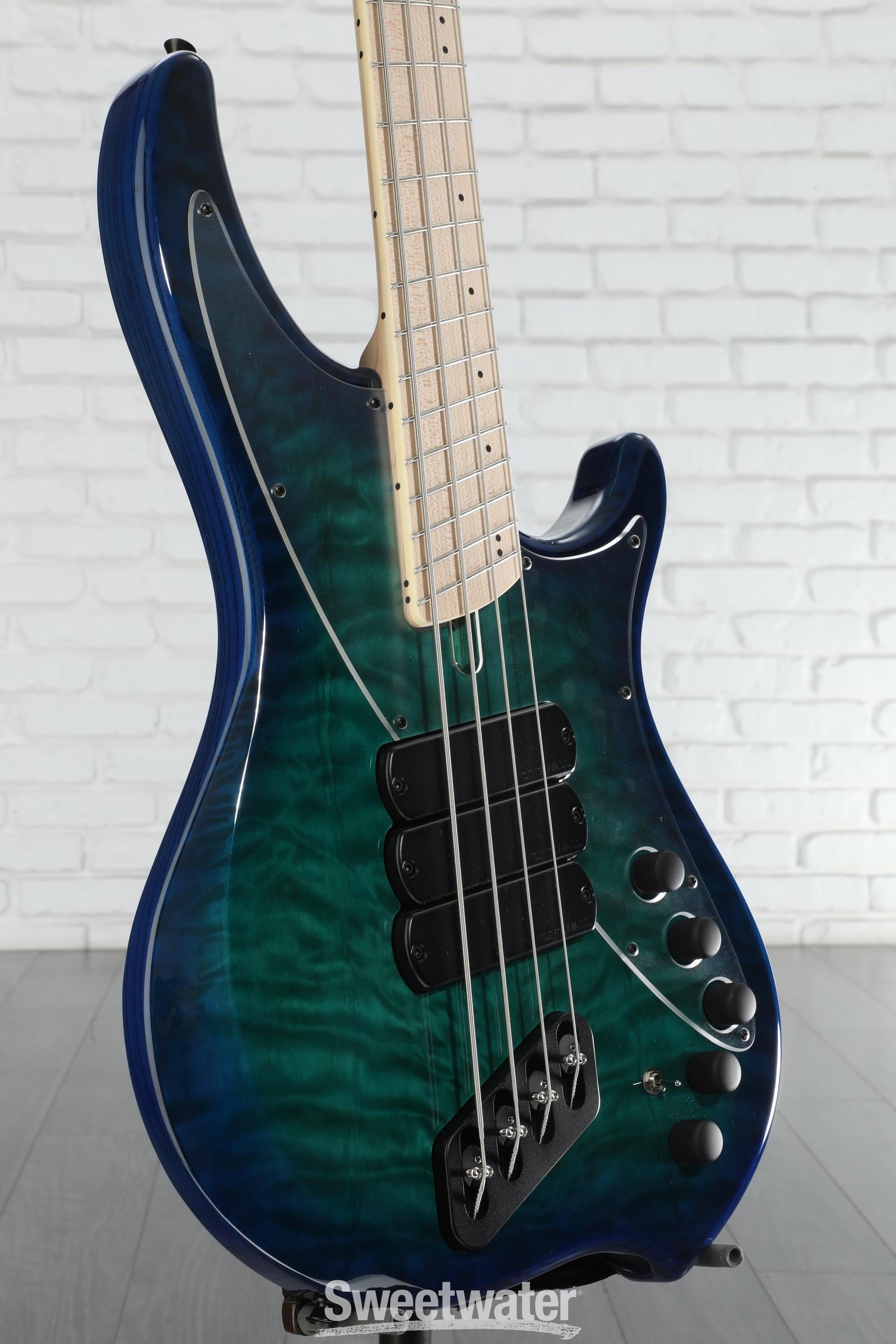 Dingwall Guitars Combustion Nashville Edition Electric Bass Guitar - Whalepoolburst