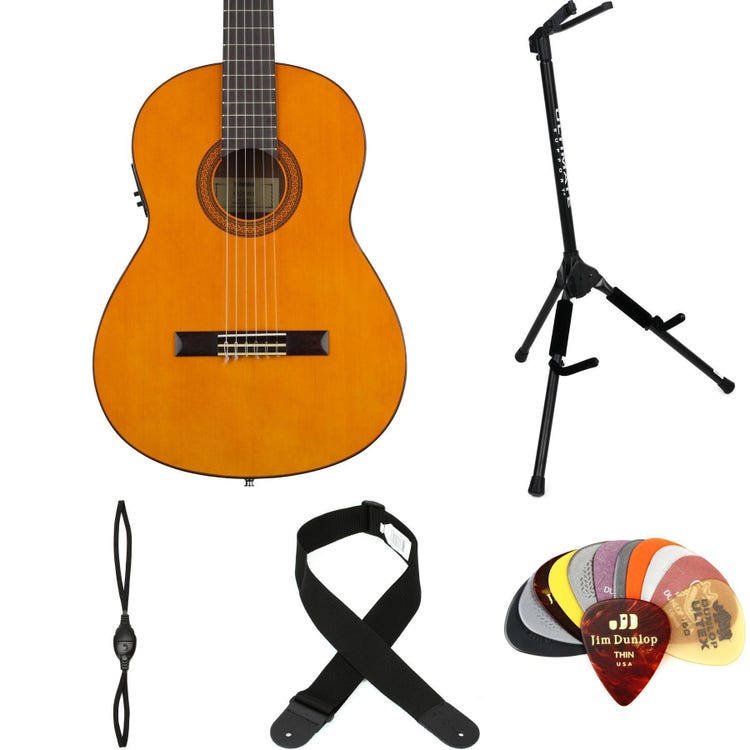 Left Handed Classical Guitar Nylon Strings Soft Strings Feel ( Free Shipped  )