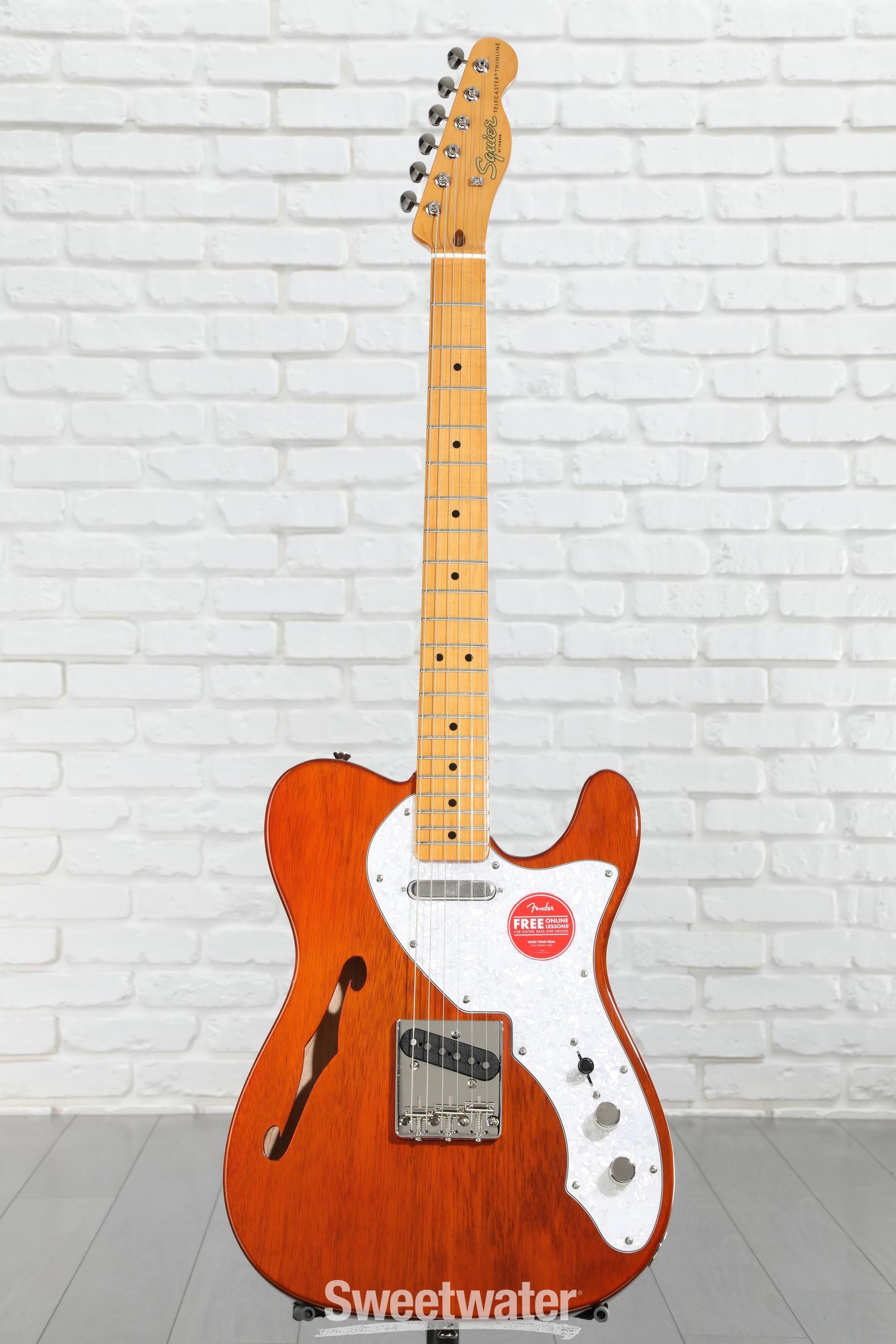 Squier Classic Vibe '60s Telecaster Thinline - Natural | Sweetwater