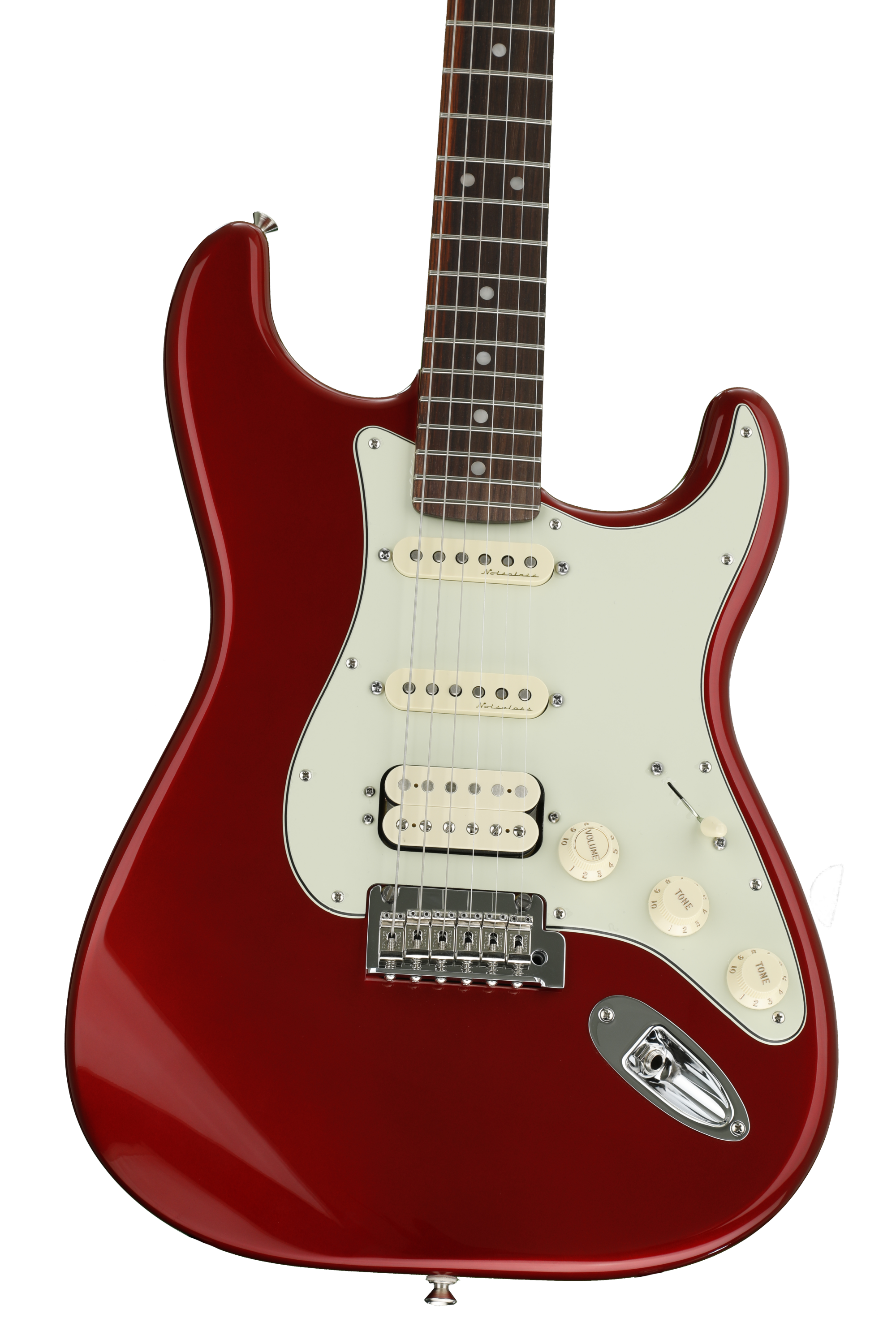 Fender Deluxe Stratocaster HSS - Candy Apple Red with Rosewood