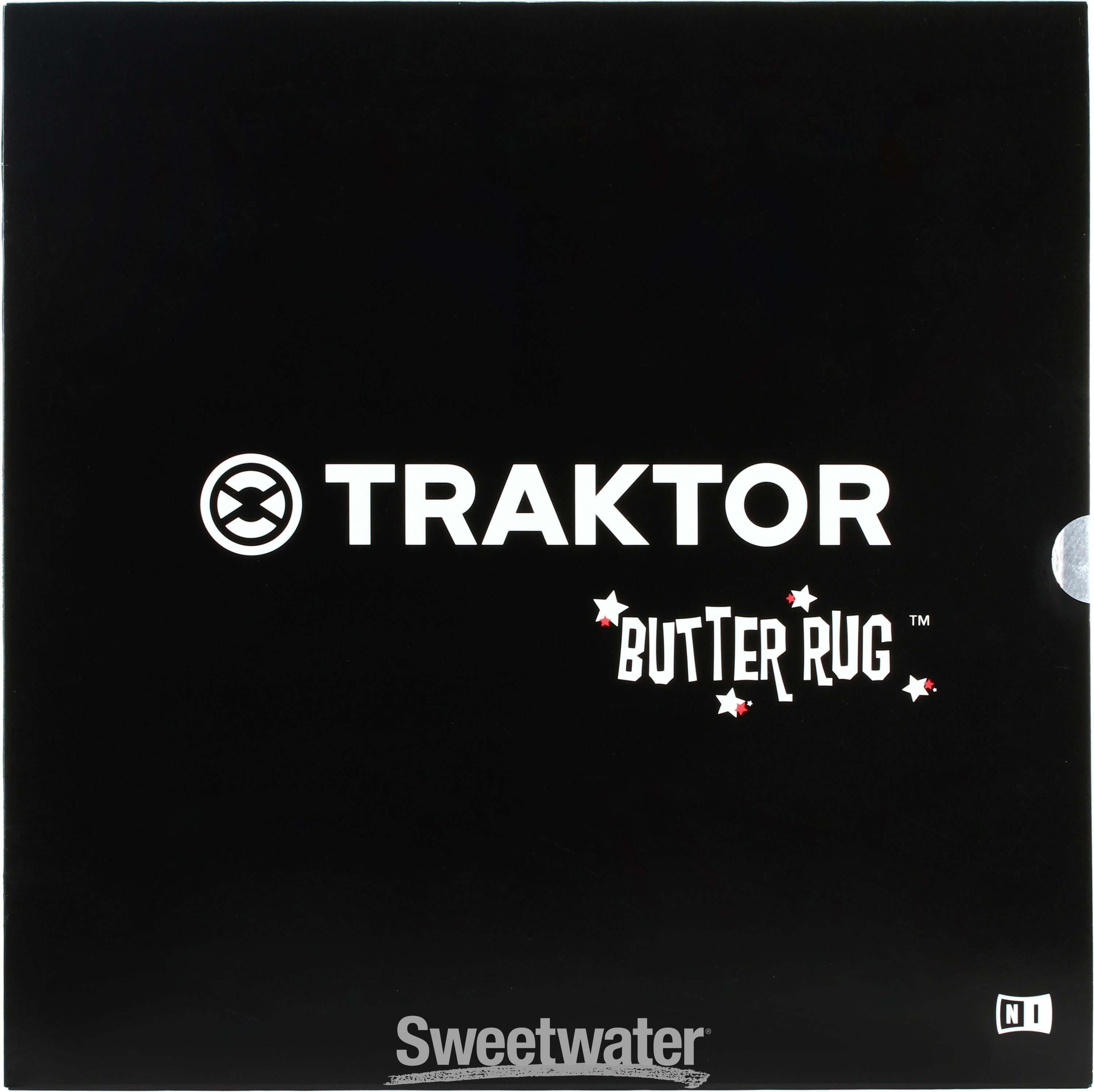 Native Instruments Traktor Butter Rugs DJ Slipmats with Traktor