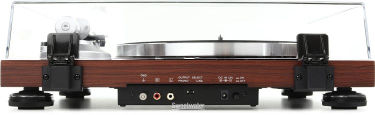 Audio-Technica Consumer AT-LPW50BT-RW Tocadiscos manual de dos velocidades  con Bluetooth - Promart
