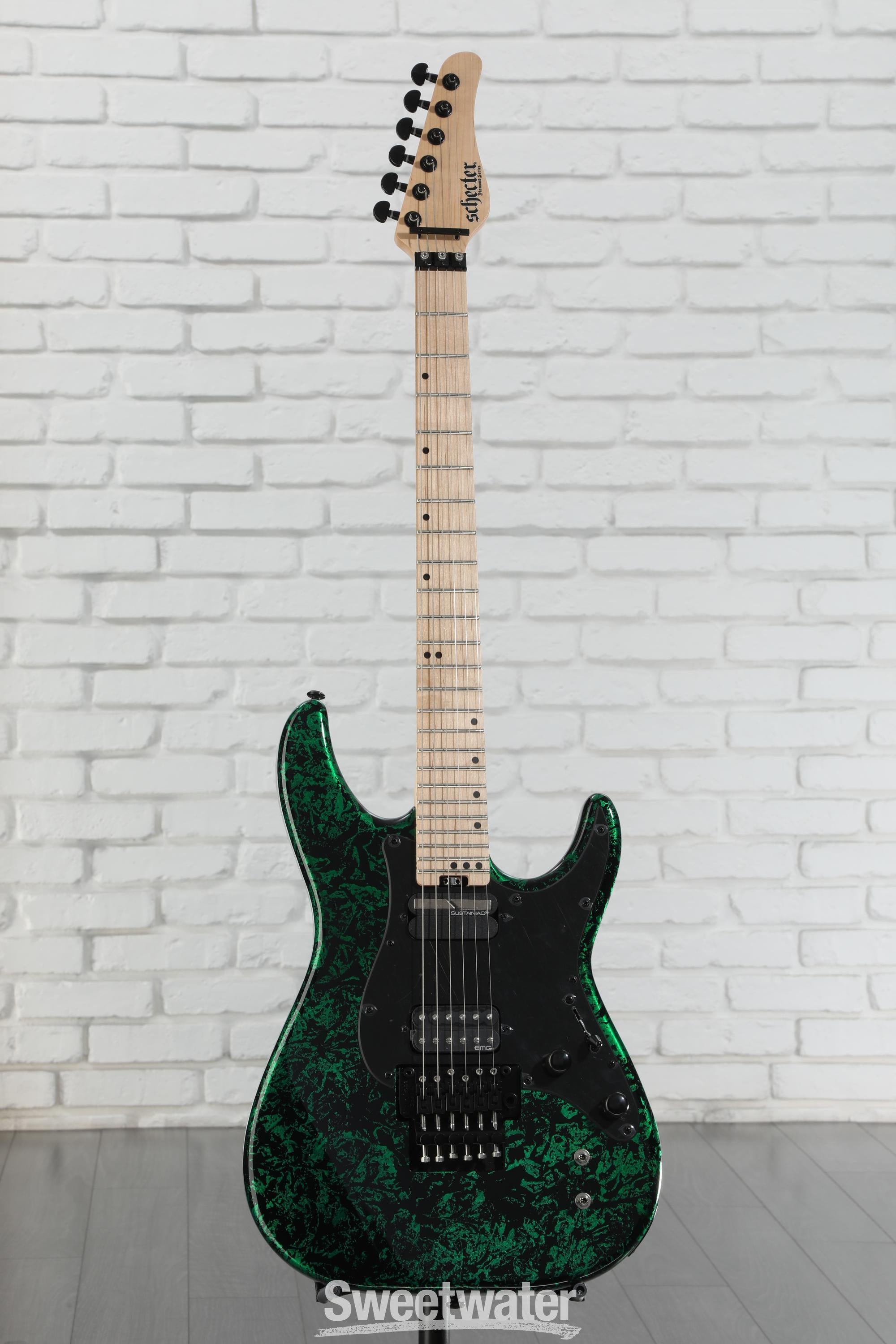 Schecter Sun Valley Super Shredder FR-S - Green Reign
