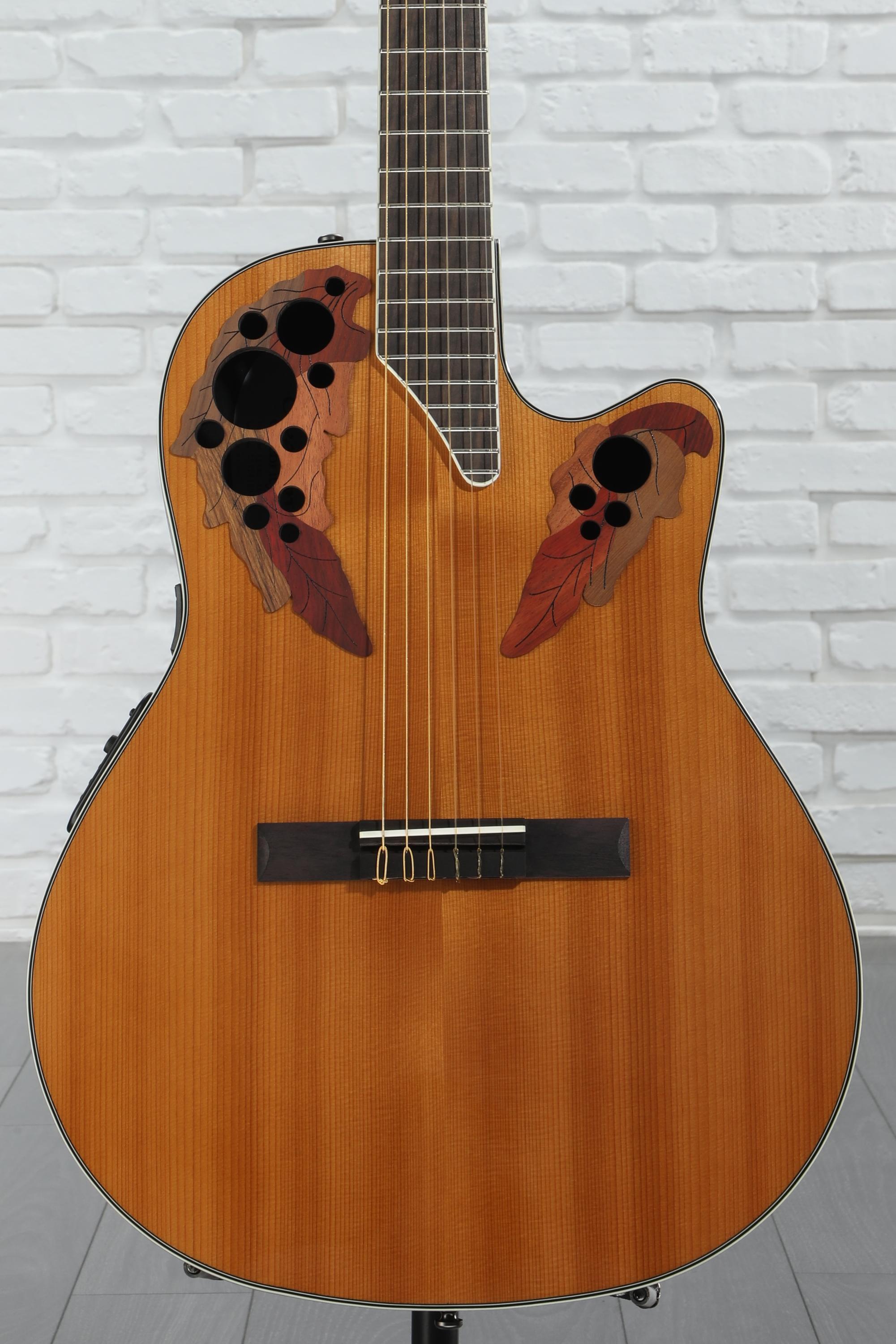Ovation Celebrity Elite CE44 AB アダマスベージュ Ovation E-Acoustic Guitar Celebrity Elite Mid Cutaway