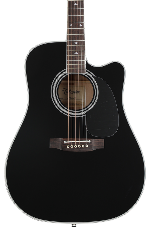 Takamine Legacy JEF341SC Acoustic-electric Guitar - Black
