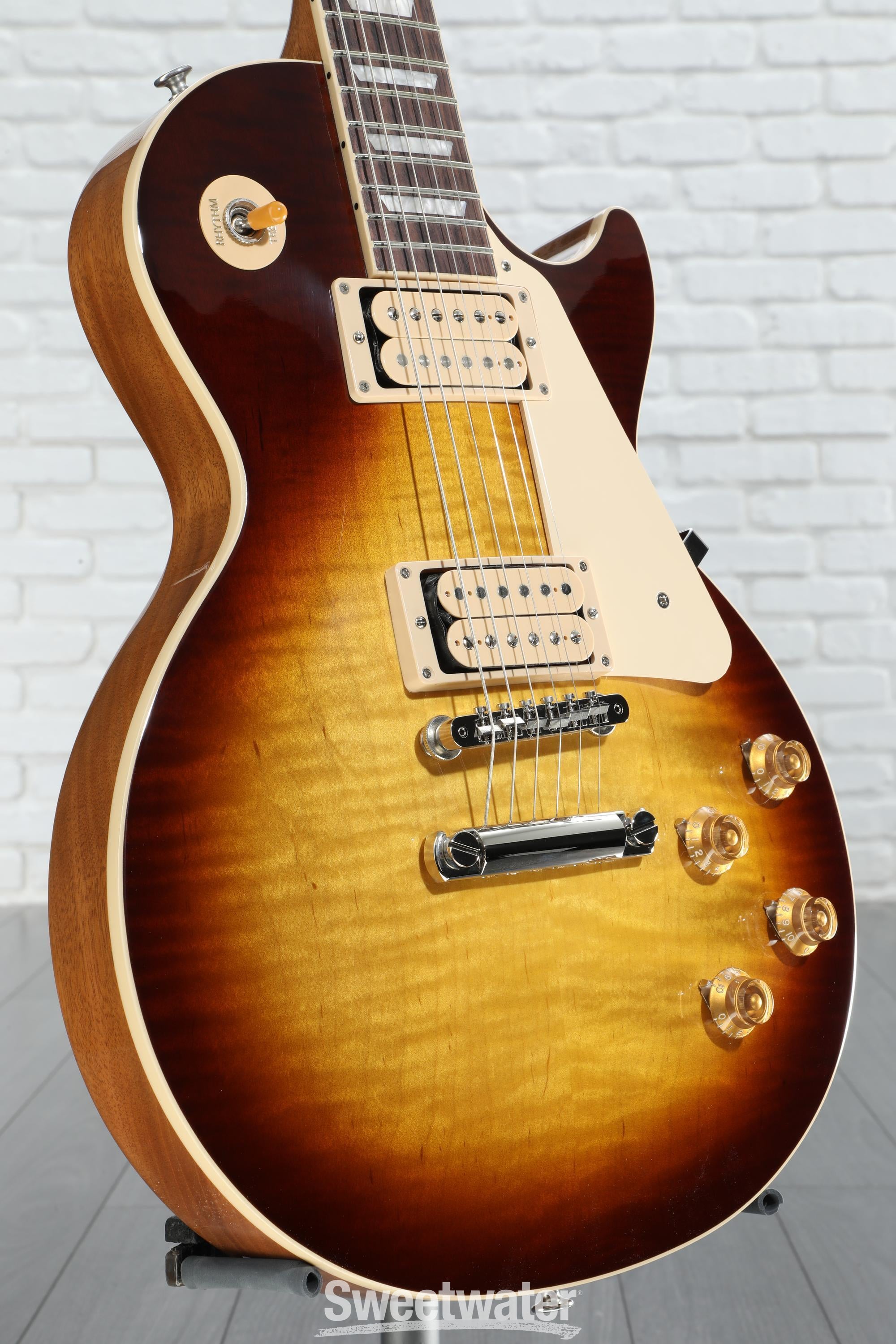 Photo of Gibson Les Paul Standard '50s Double Trouble Electric Guitar - Vintage Tobacco Burst