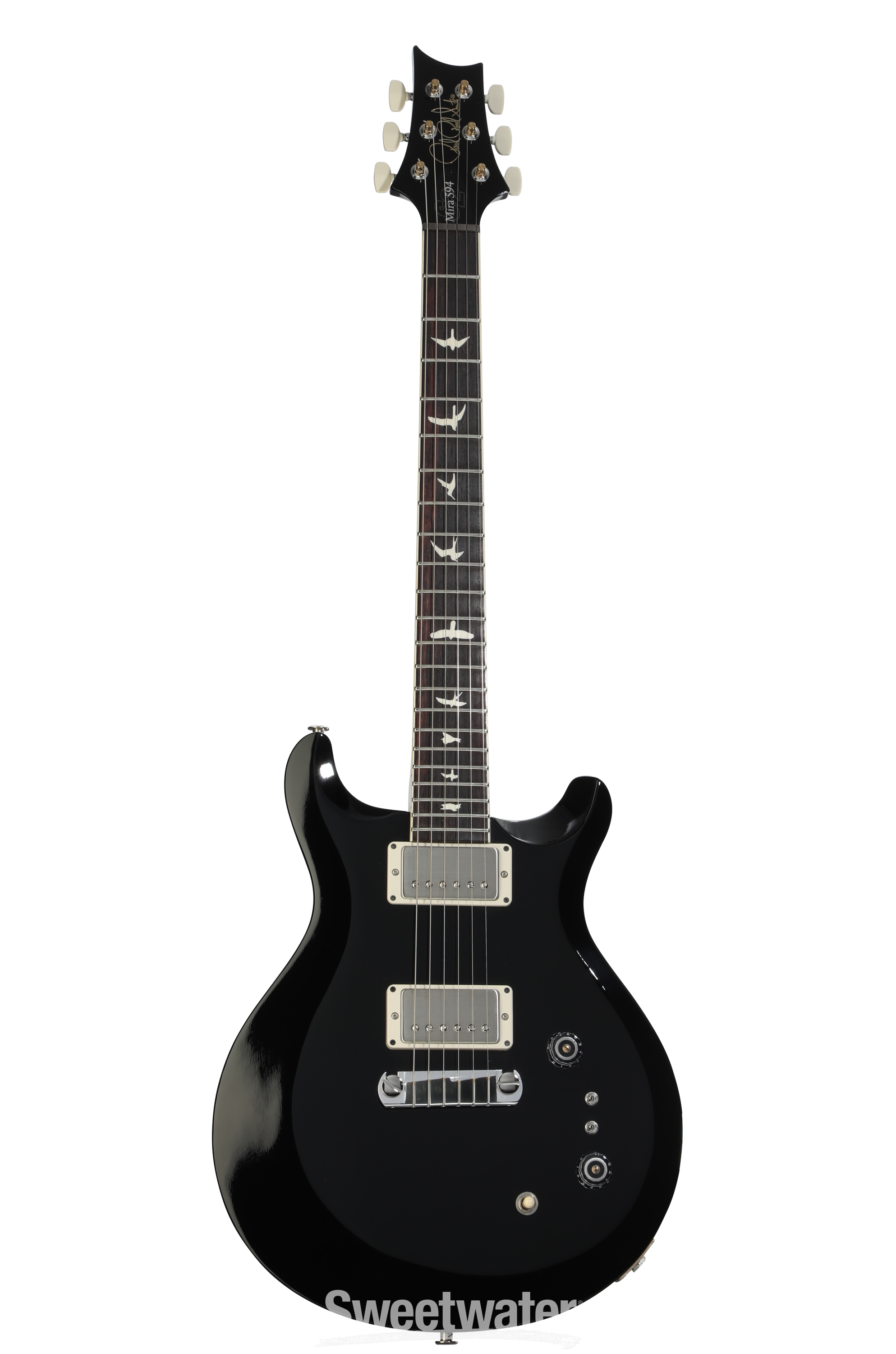 PRS S2 Mira 594 Electric Guitar - Black | Sweetwater