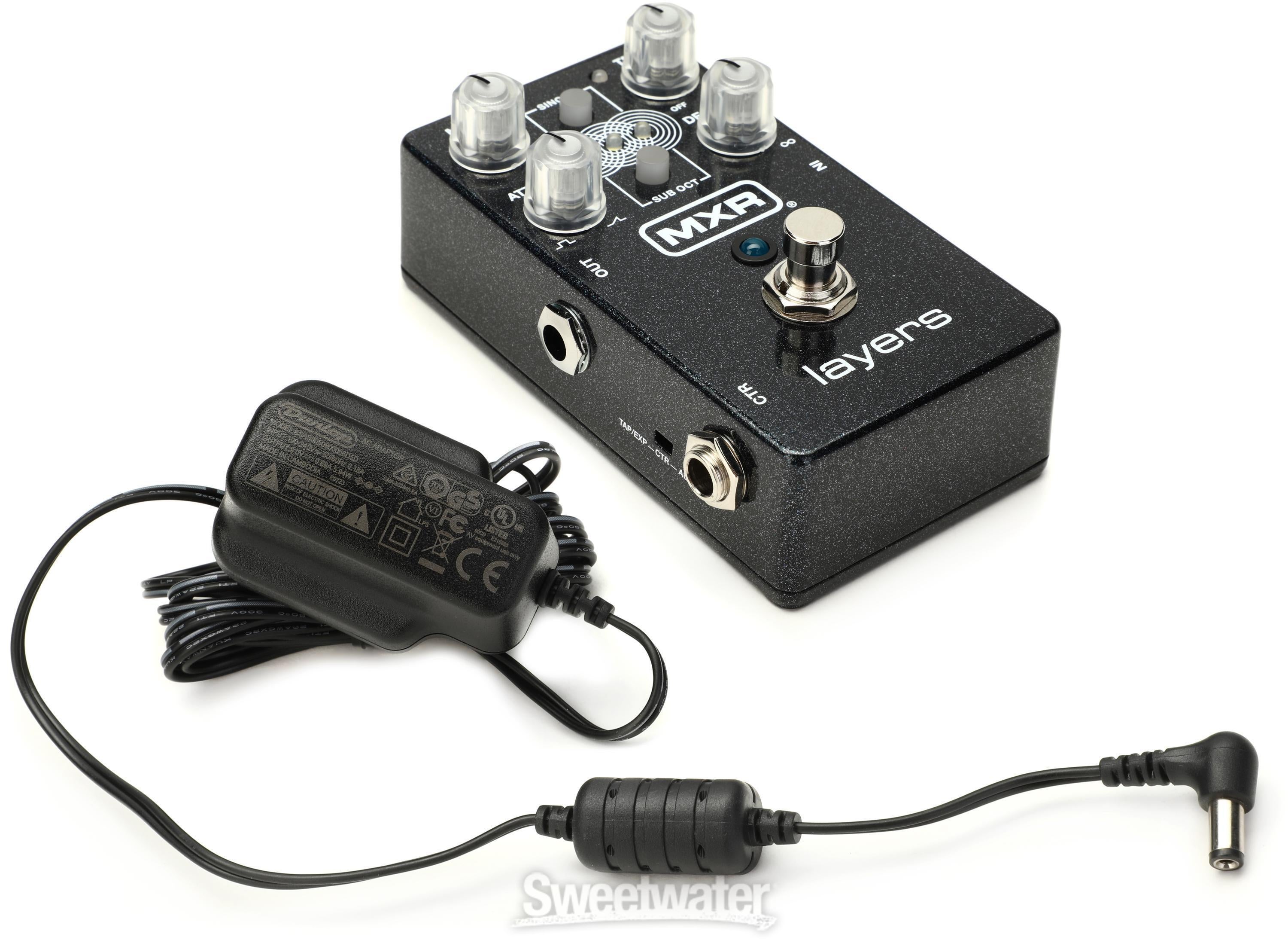 MXR Layers ギターエフェクター MXR Layers Harmonic Sustain Pedal | Sweetwater