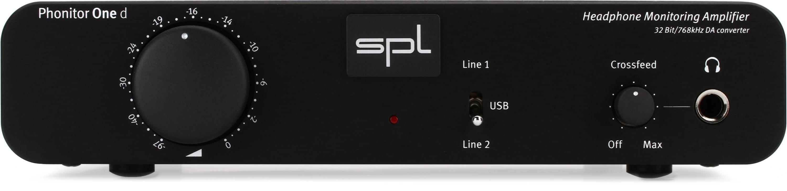 SPL Phonitor One D Headphone Amplifier with D/A Converter