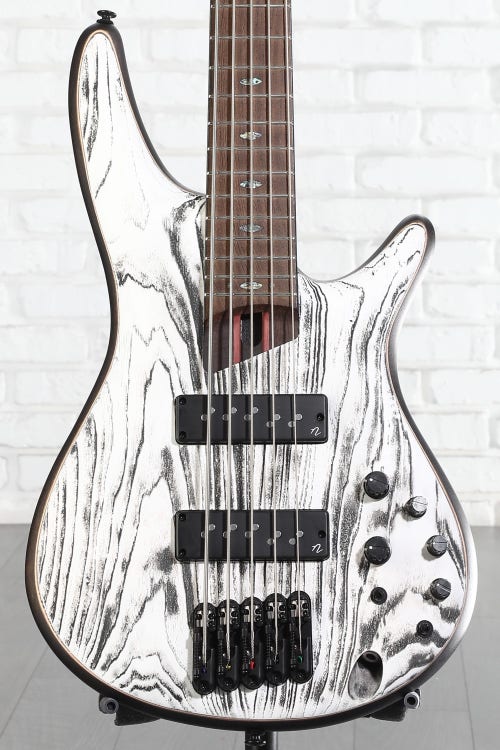 Ibanez Premium SR1325SB 5-string Electric Bass Guitar - Icebreaker Wave Flat