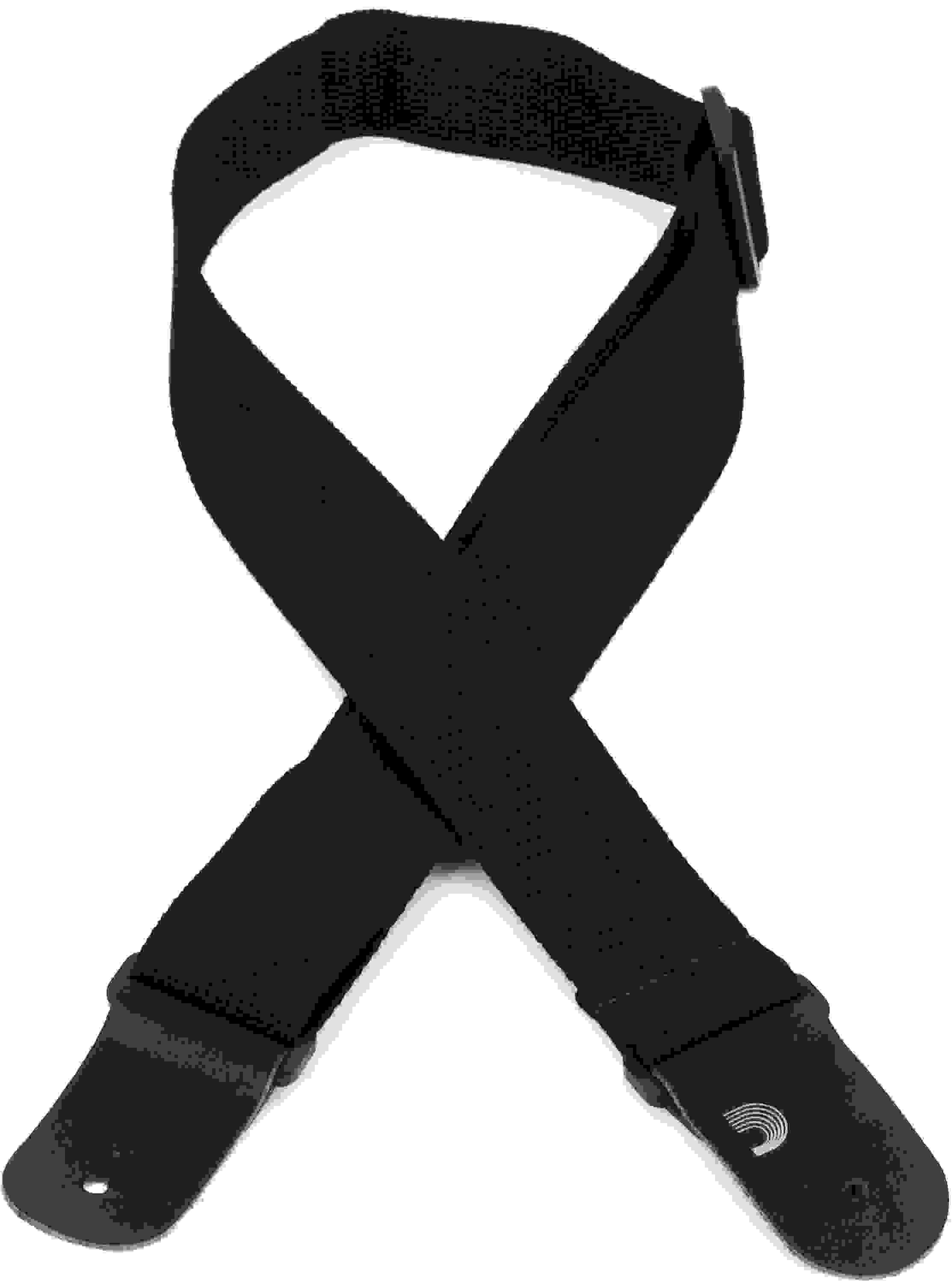 D'Addario Woven Guitar Strap - Black