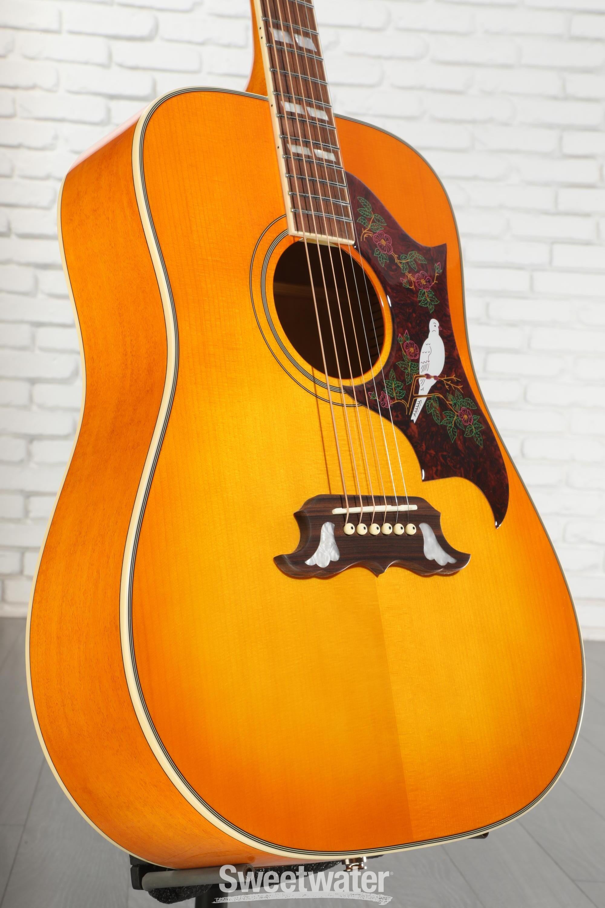 Epiphone Dove Studio Acoustic-electric Guitar - Violin Burst