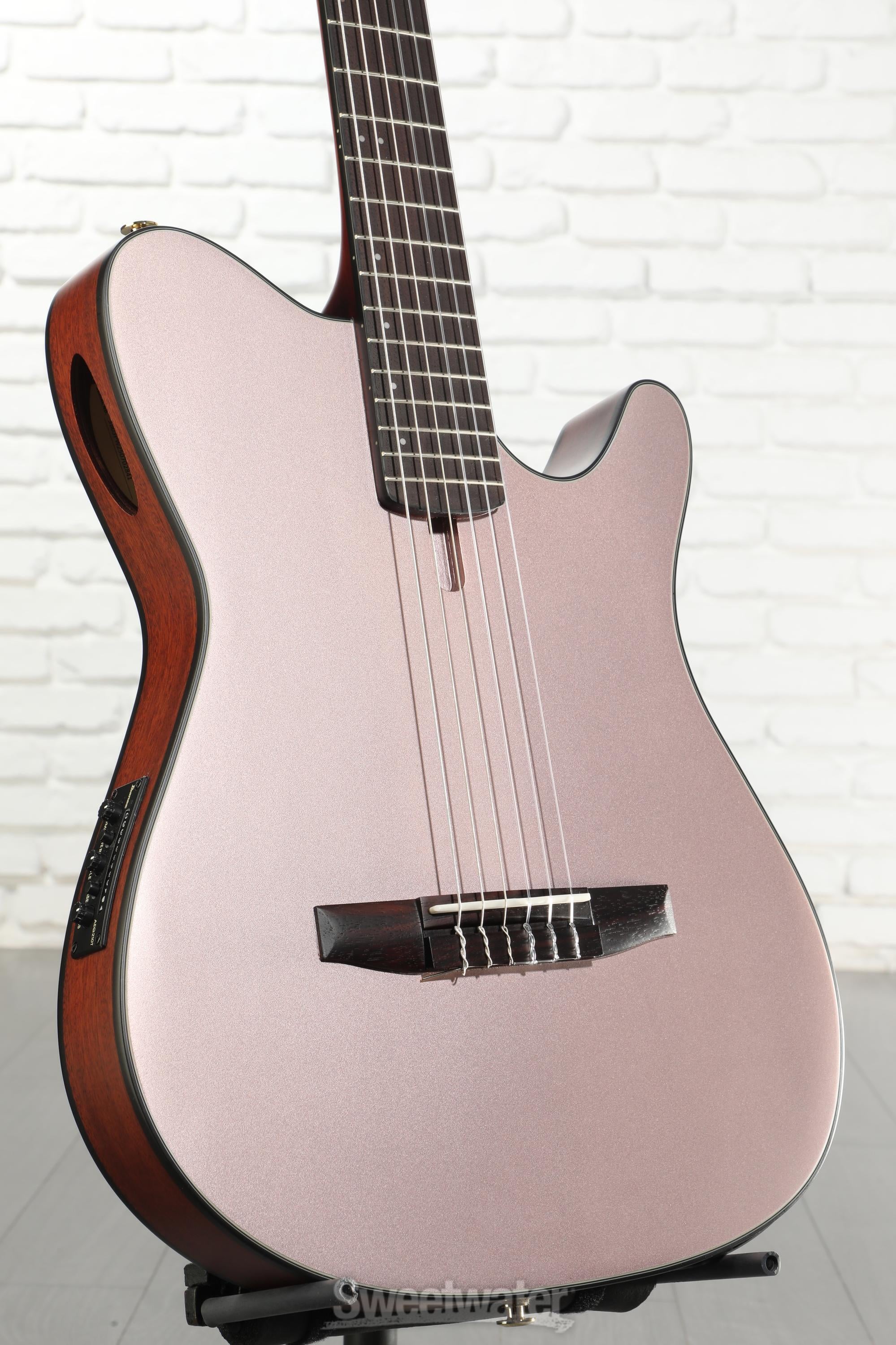 Ibanez FRH10N Thinline Nylon Acoustic-electric Guitar - Rose Gold