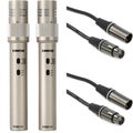 Photo of Shure KSM141 Small-diaphragm Condenser Microphone (Stereo Pair) with Cables