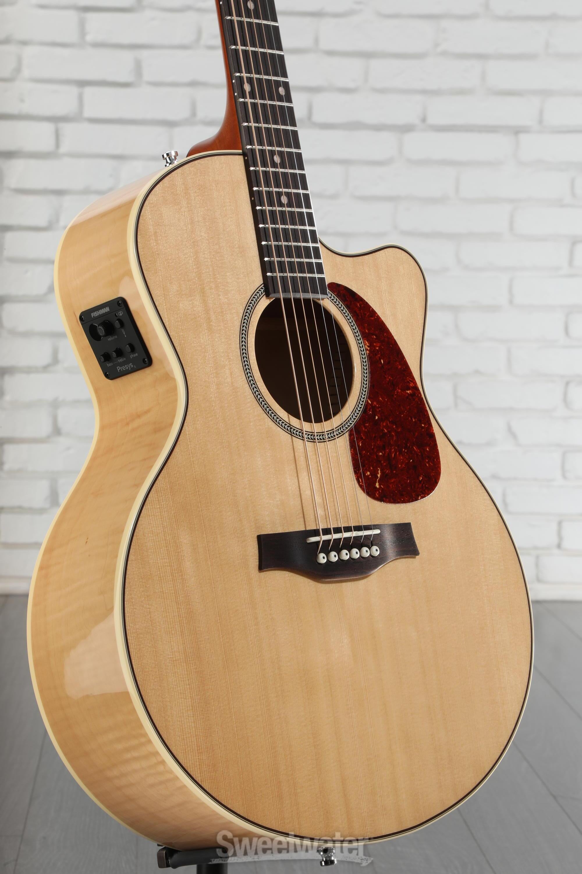 Seagull Guitars Performer Cutaway Mini-Jumbo Flame Maple