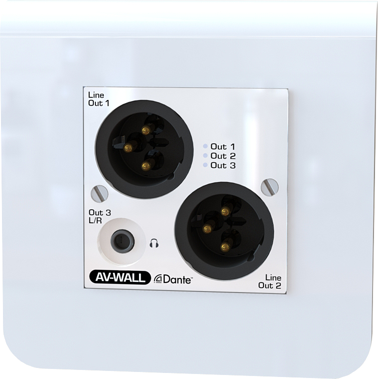 Photo of AuviTran AV-Wall DT4o-LE Wall Plate