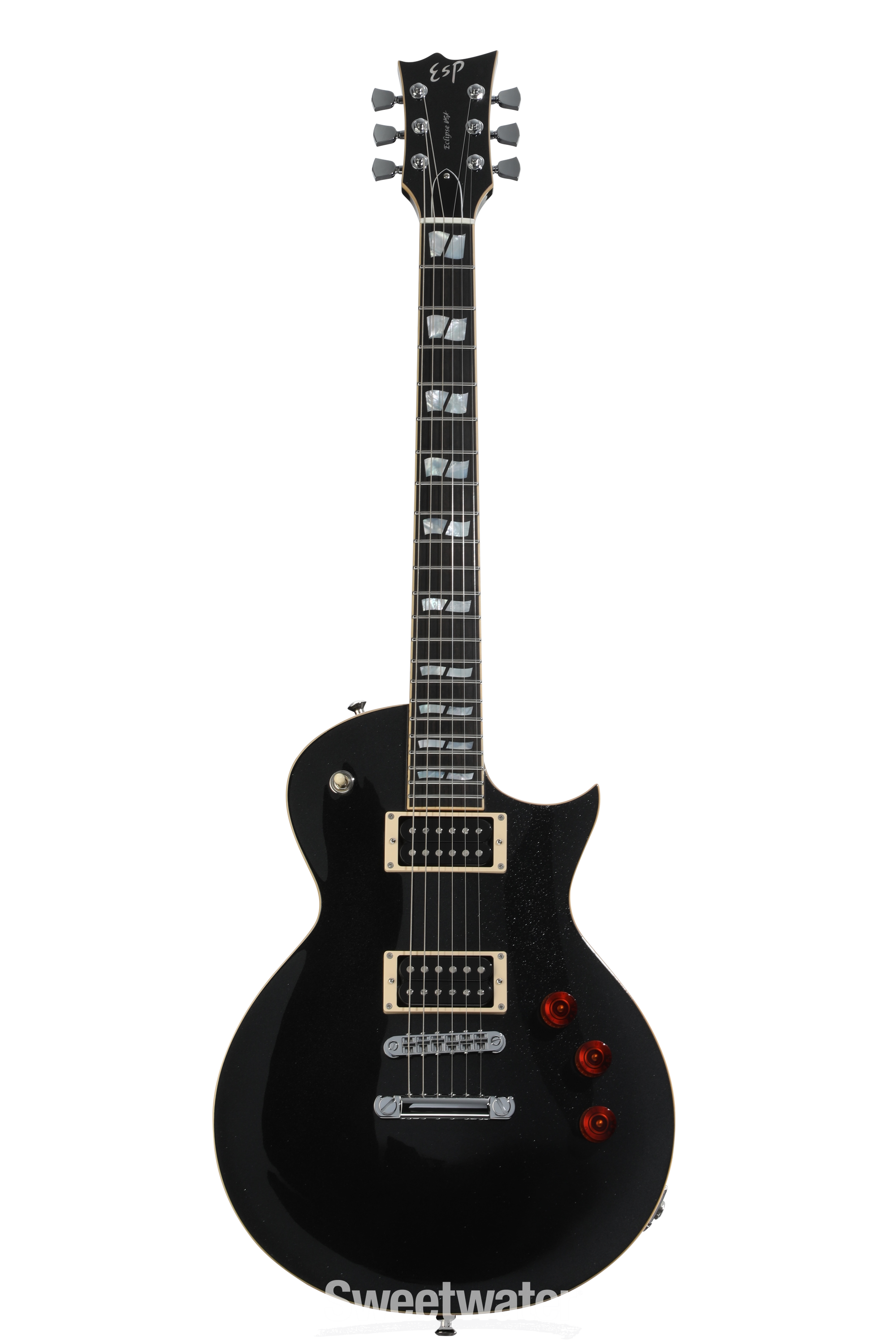 ESP Eclipse USA Electric Guitar - Sapphire Black Metallic