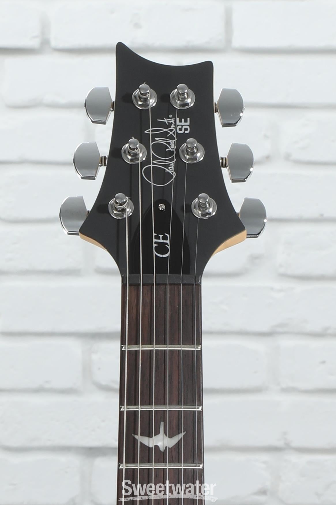 PRS SE CE 24 Standard Satin Electric Guitar - Charcoal Satin