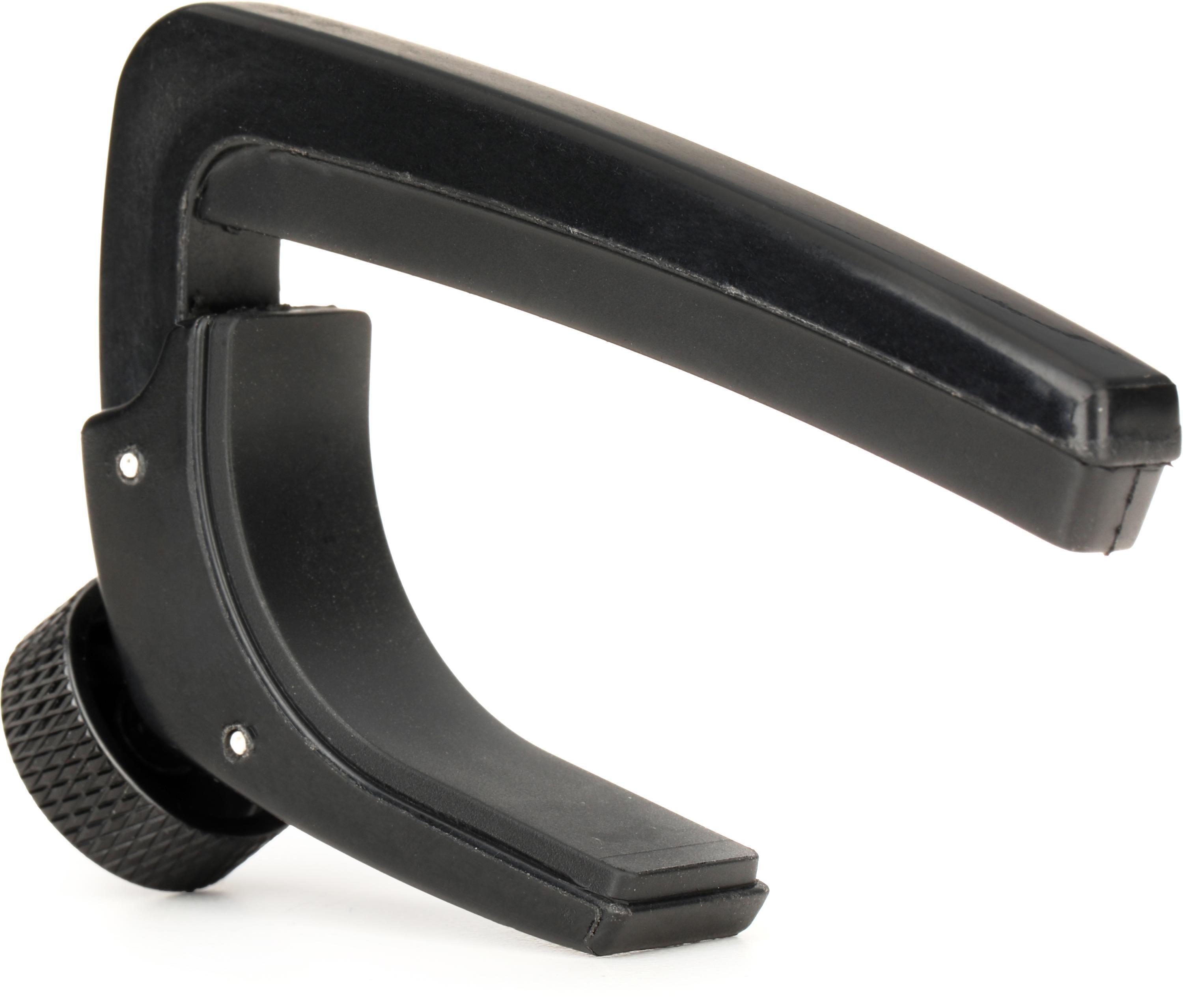 D'Addario NS Capo Lite Adjustable Tension Capo - Black