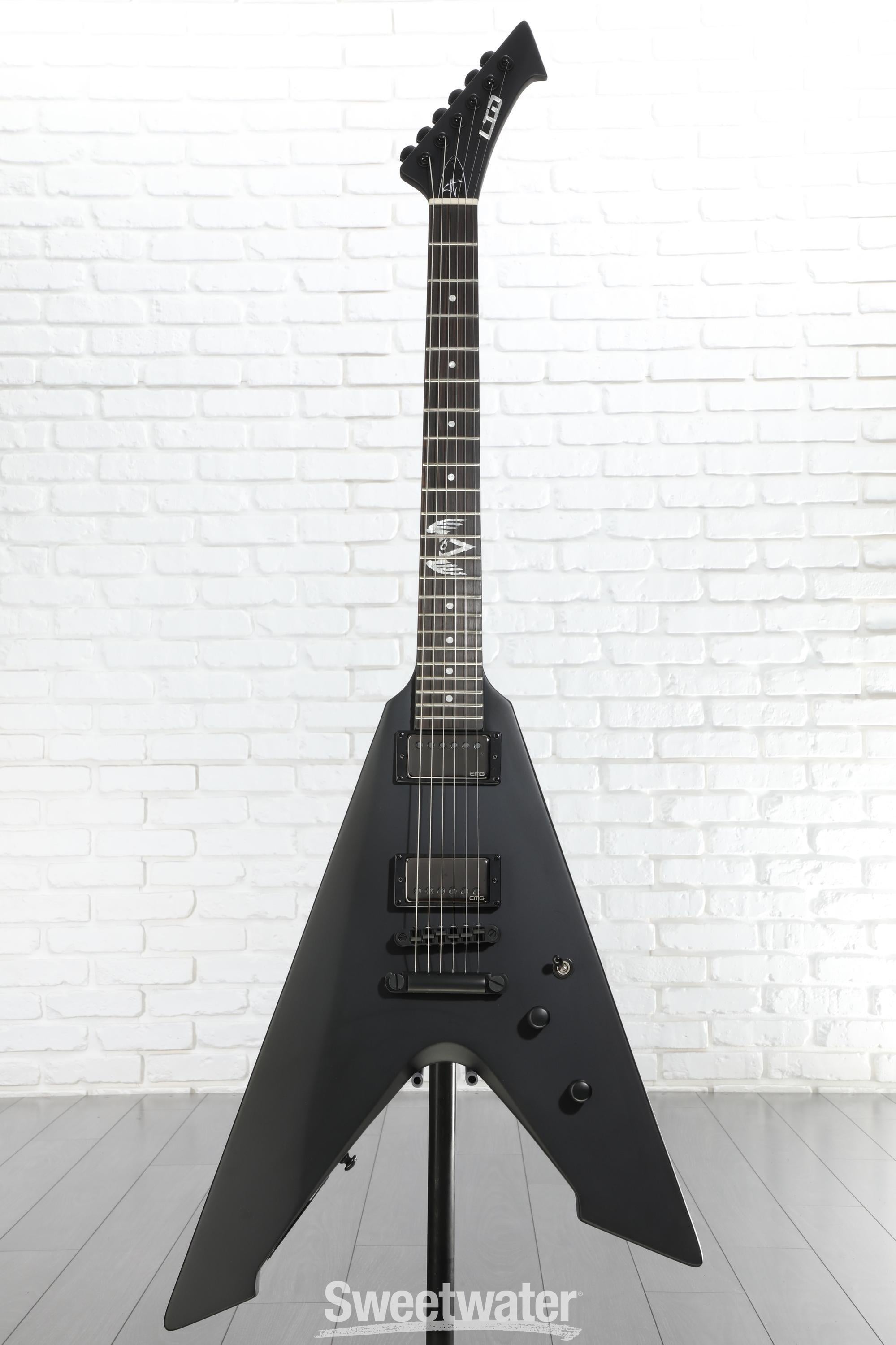 ESP LTD Vulture - Black Satin | Sweetwater