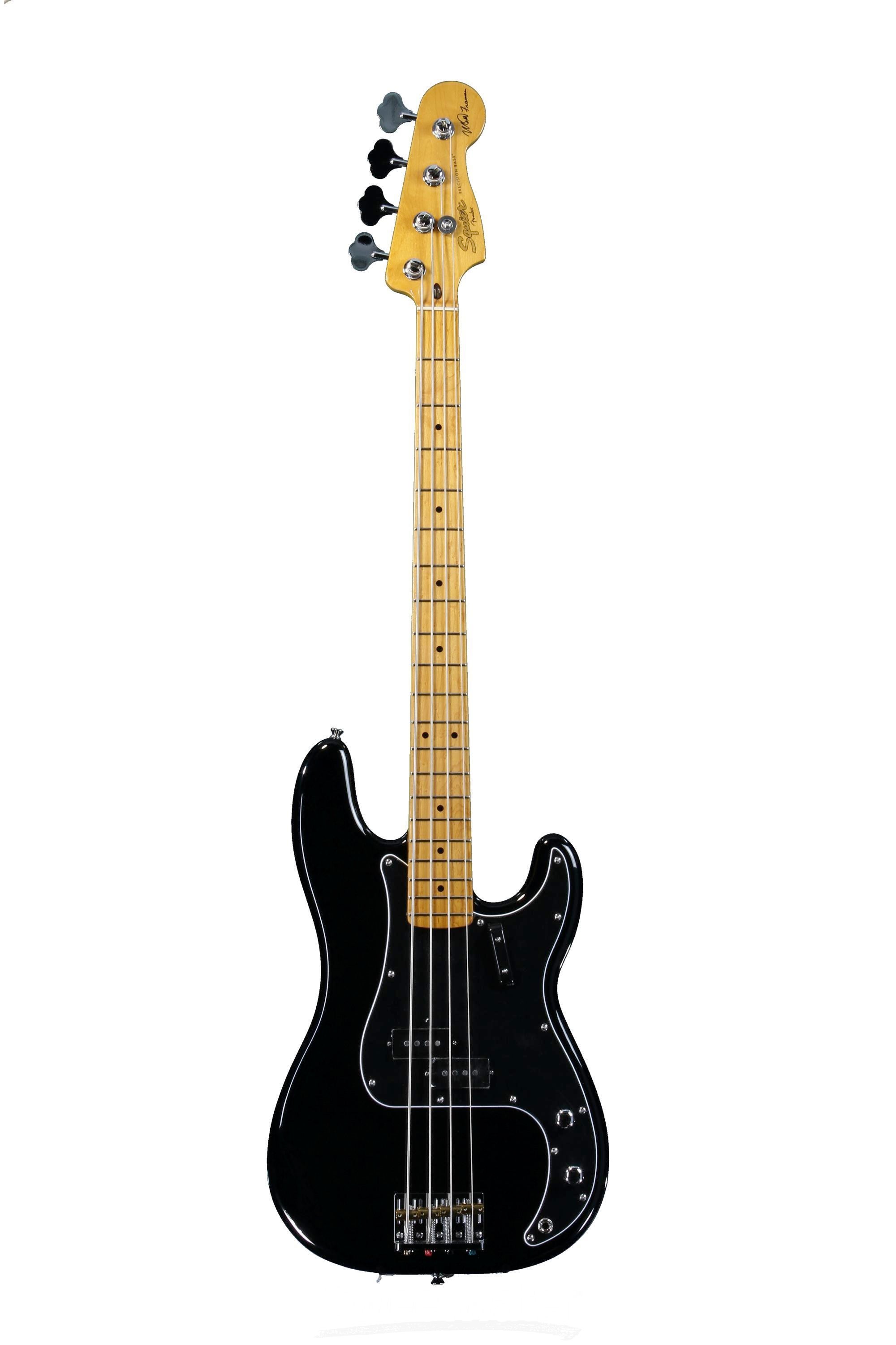 Squier Matt Freeman Precision Bass - Black | Sweetwater