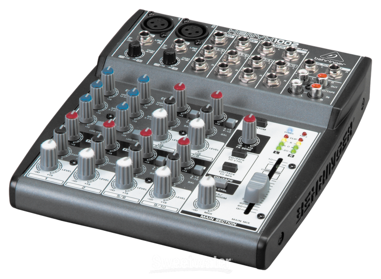 BEHRINGER(ベリンガー)/PAミキサー/1002B XENYX(電池駆動可) -DJ
