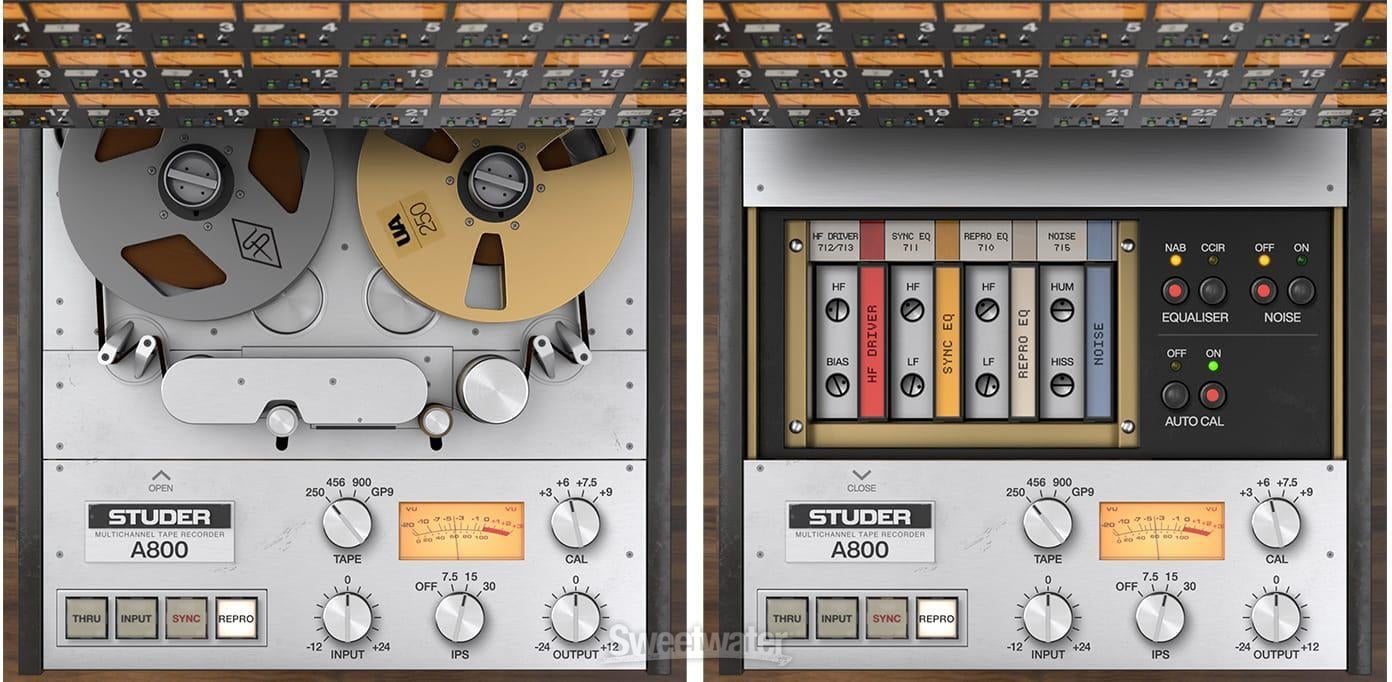 Universal Audio UAD Studer A800 Multichannel Tape Recorder Plug-in