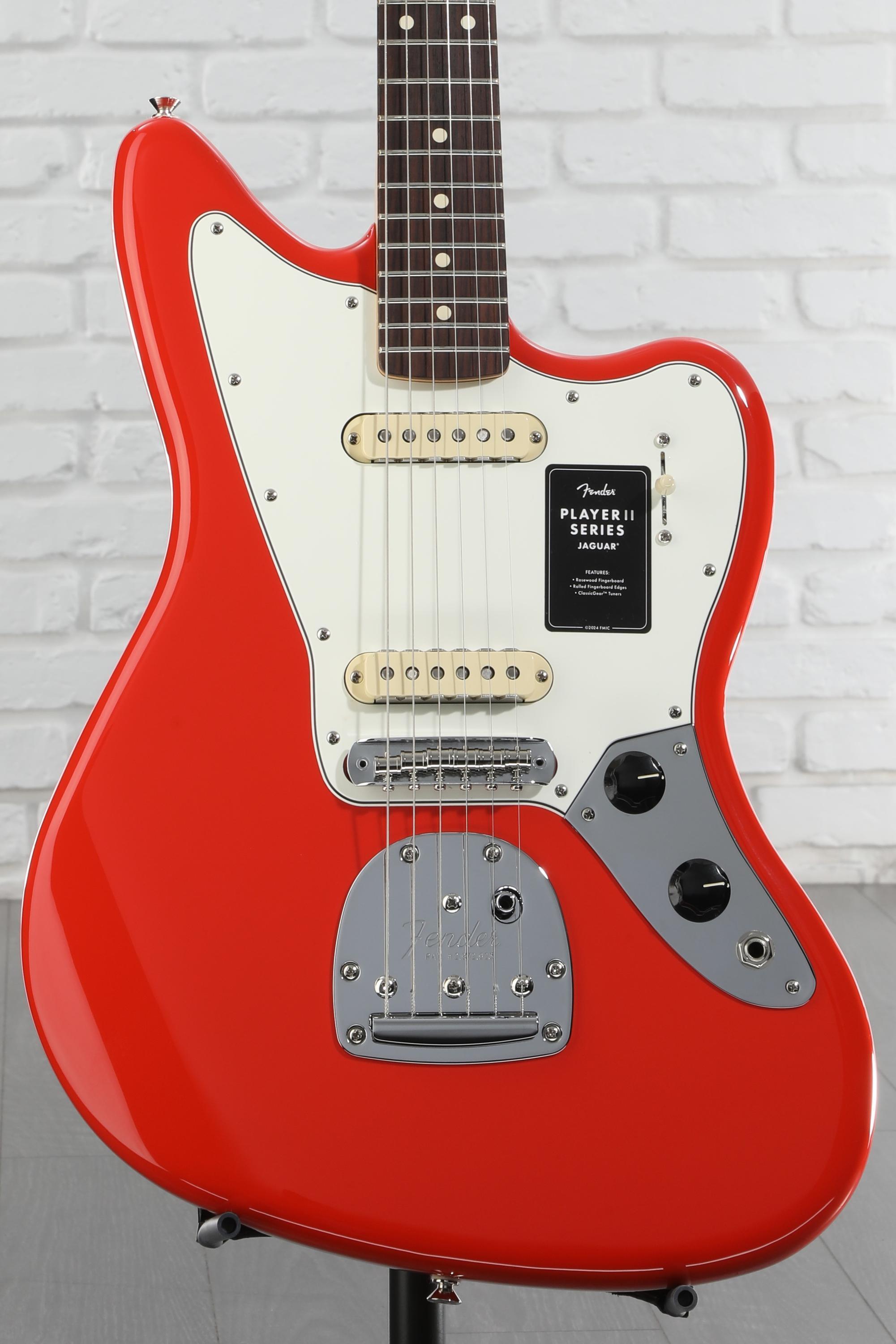ギター Fender Player Jaguar Amazon.com: Fender Player II Jaguar - 3-Color Sunburst
