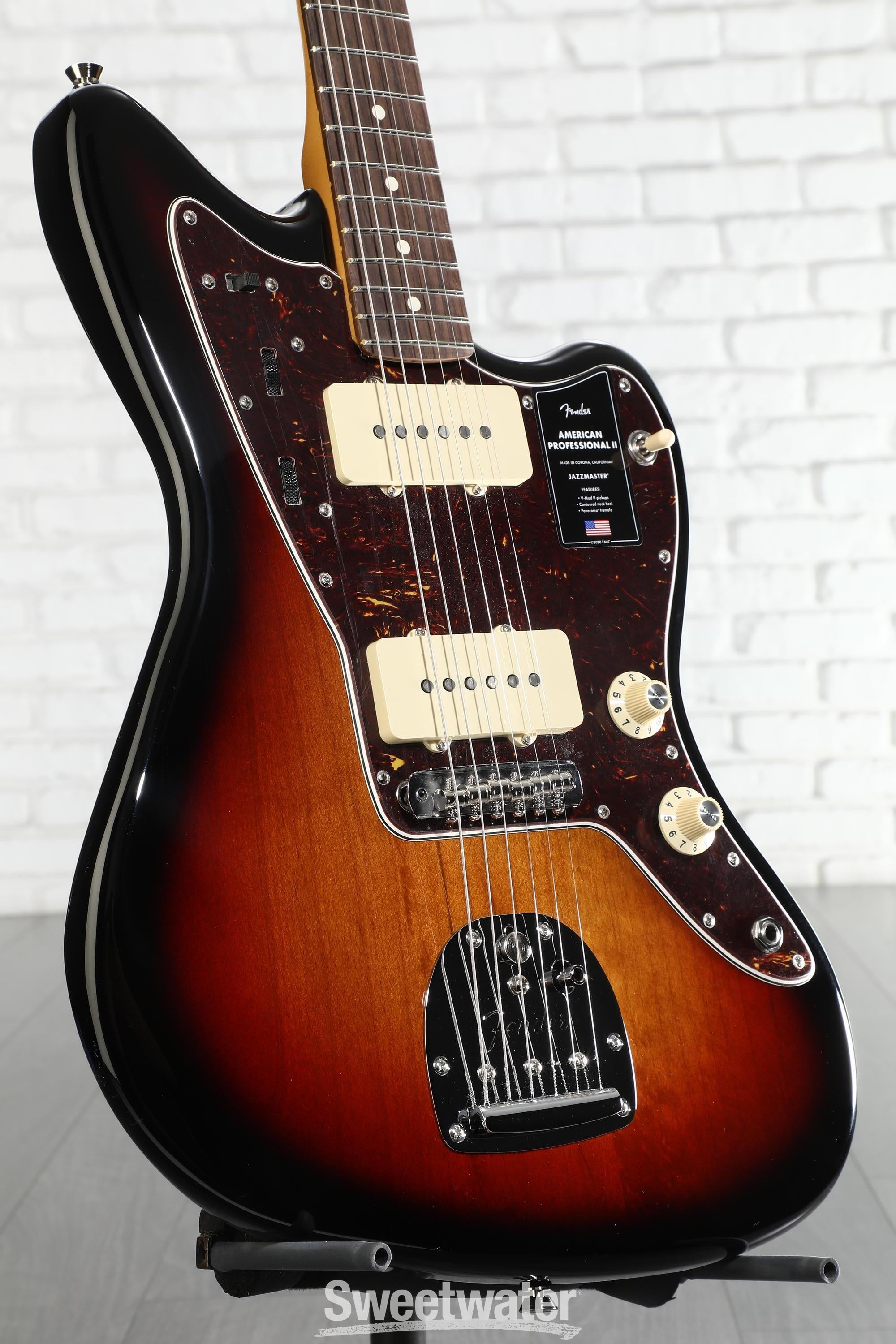 Photo of Fender American Professional II Jazzmaster - 3-color Sunburst with Rosewood Fingerboard