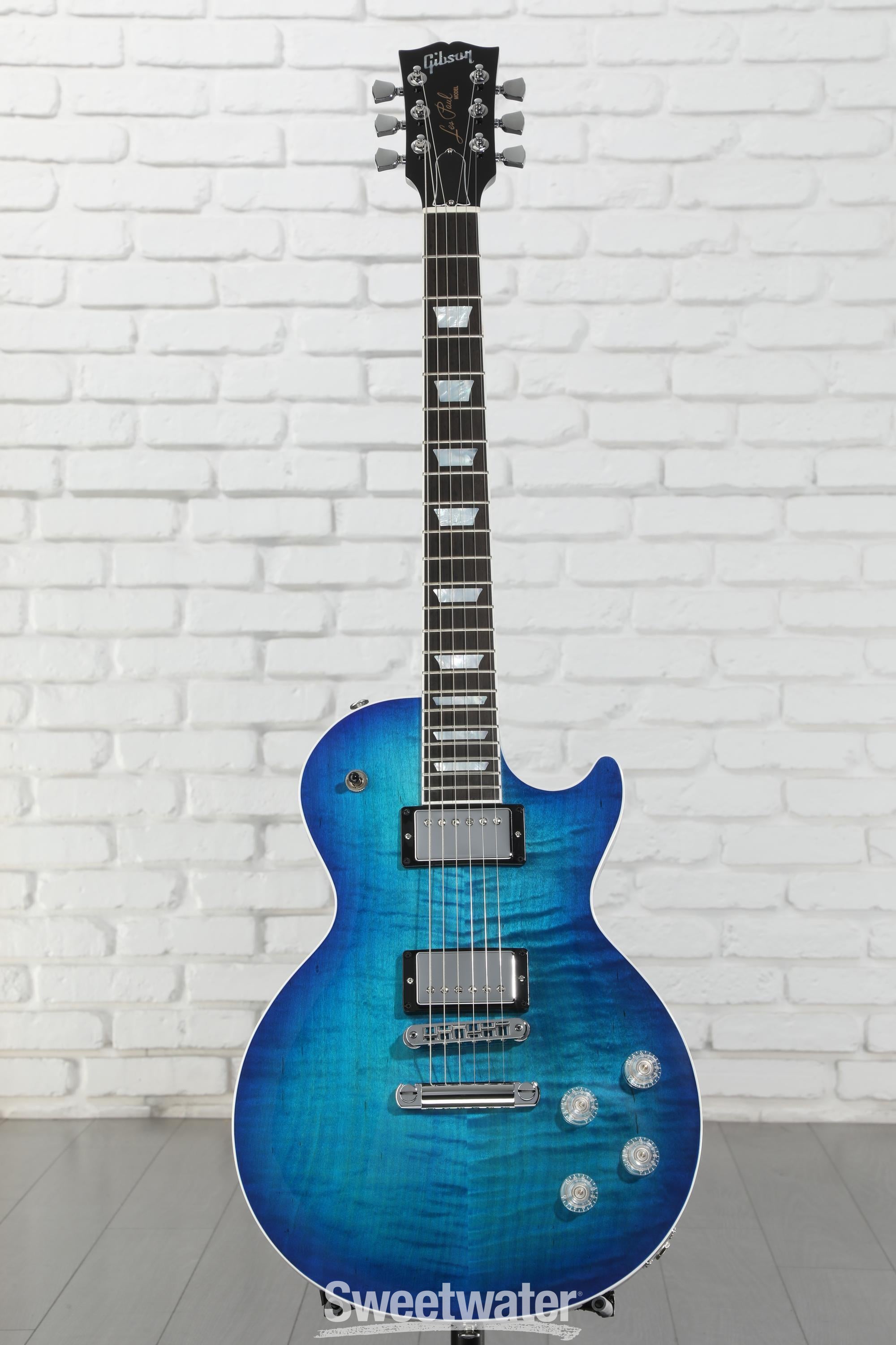 Gibson Les Paul Modern Figured Electric Guitar - Cobalt Burst