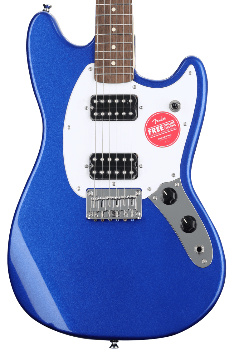 Squier Bullet Mustang HH - Imperial Blue with Indian Laurel