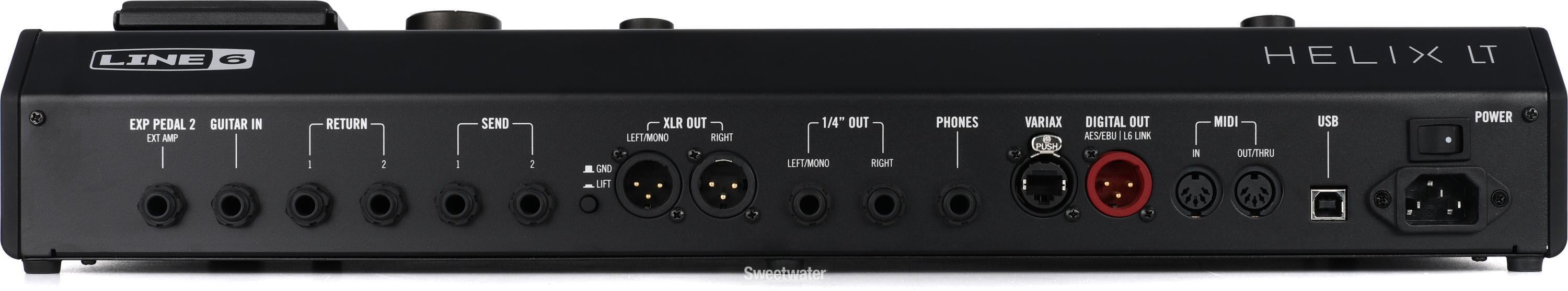 Line 6 Helix LT Guitar Multi-effects Processor | Sweetwater