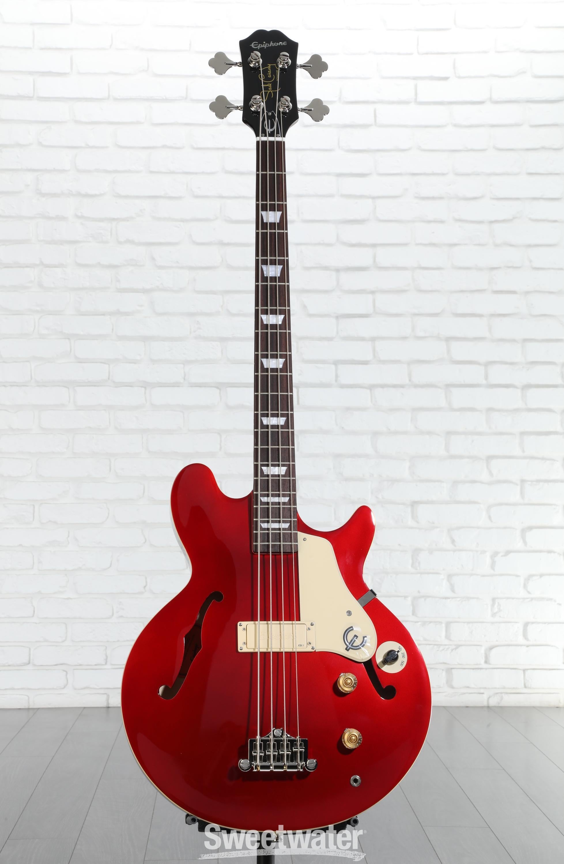 Epiphone Jack Casady Signature Bass - Sparkling Burgundy | Sweetwater