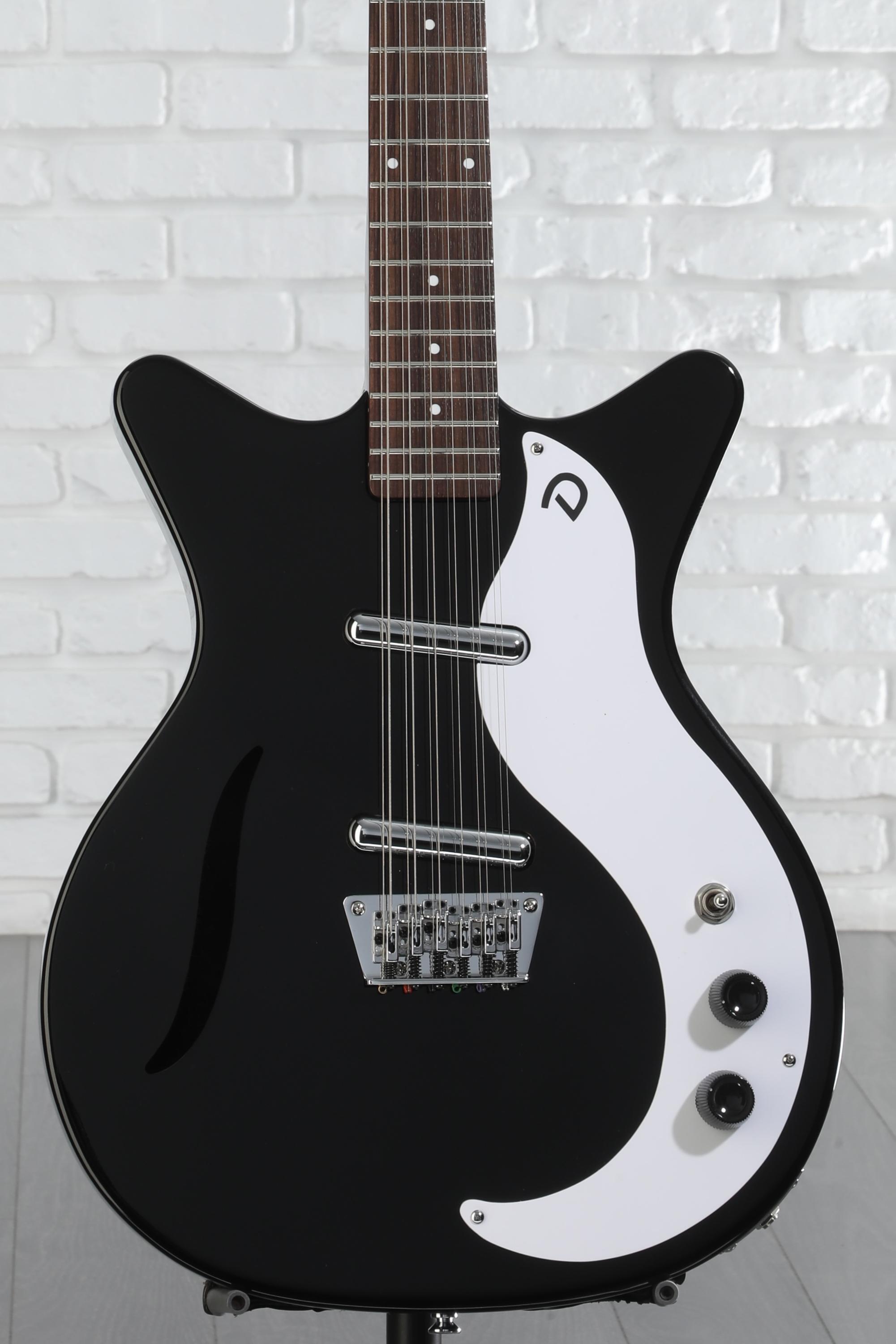 Danelectro Vintage 12 String Electric Guitar - Black