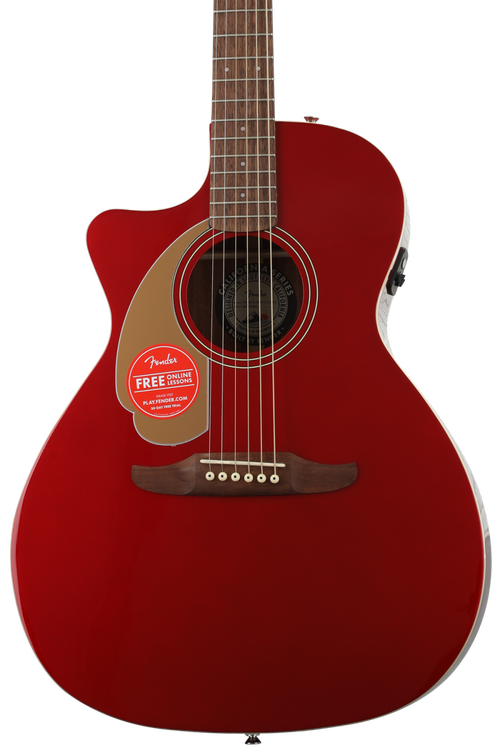 Fender エレアコ Newporter Player IBM WIN Amazon.com: Fender Newporter Player Acoustic Guitar, with 2