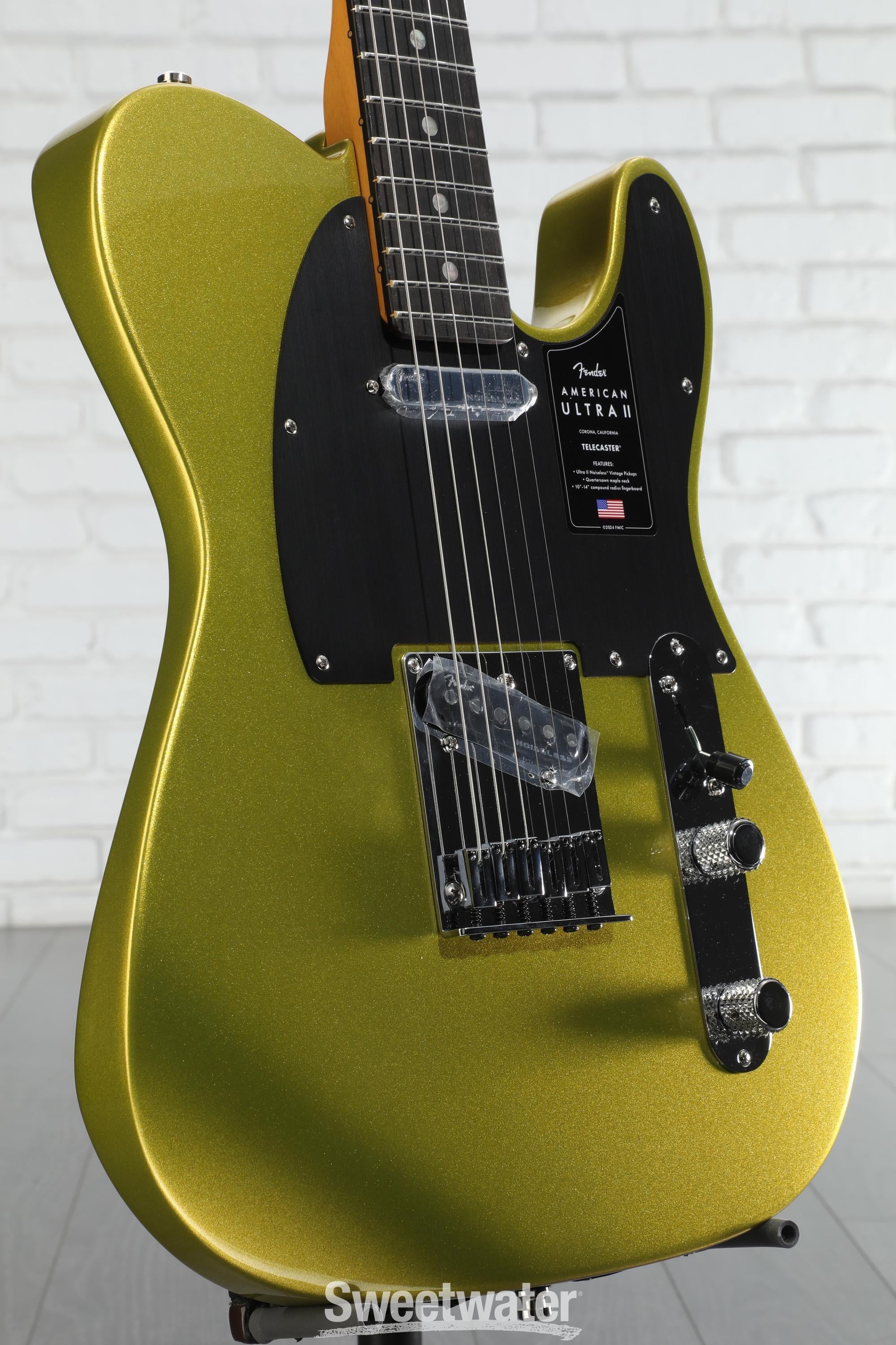 Fender American Ultra II Telecaster Electric Guitar - Solar Flare, Ebony Fingerboard