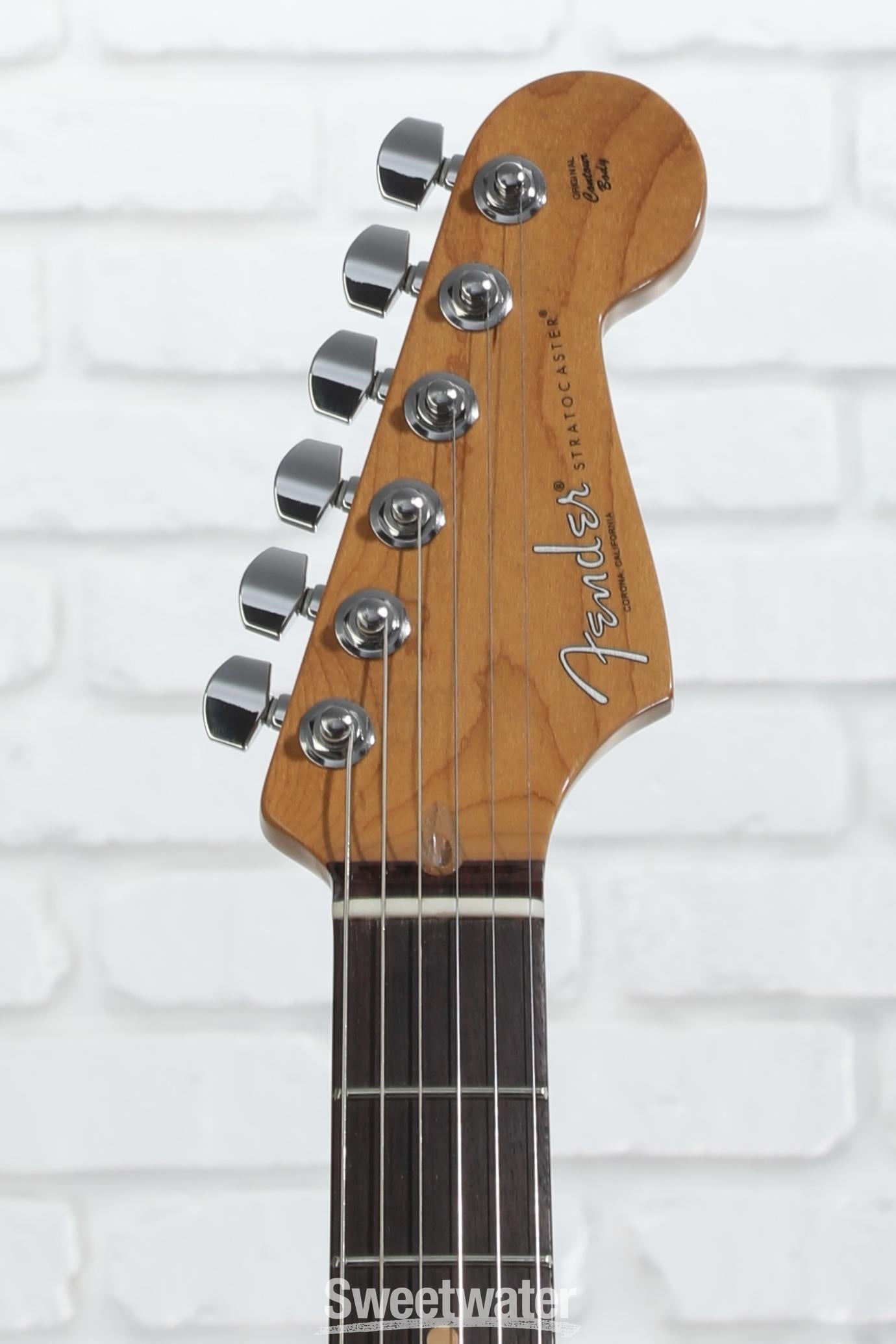 Fender American Professional II GT11 Stratocaster - Olympic White with Rosewood Fingerboard, Sweetwater Exclusive