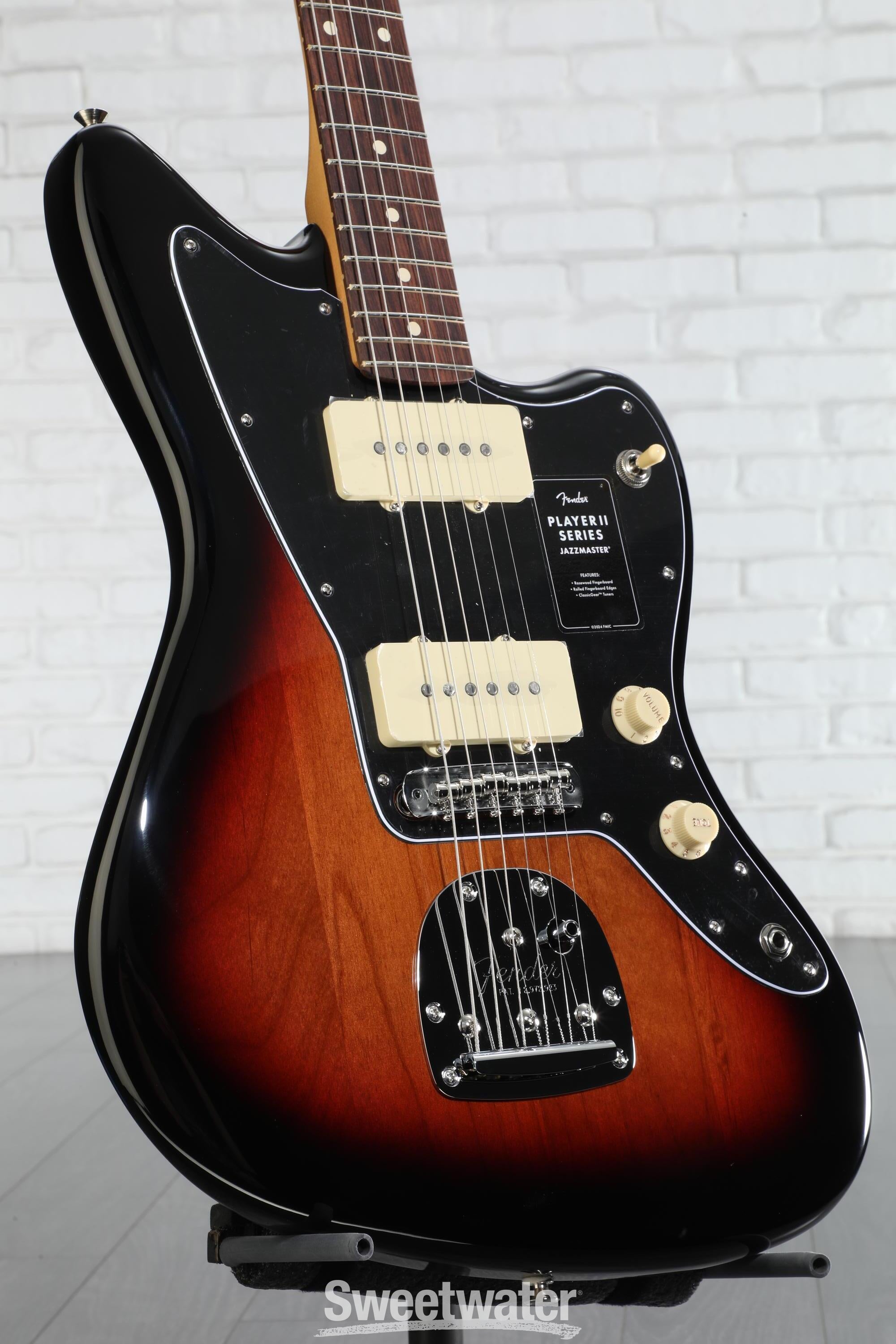 Fender Player II Jazzmaster Electric Guitar - 3-color Sunburst