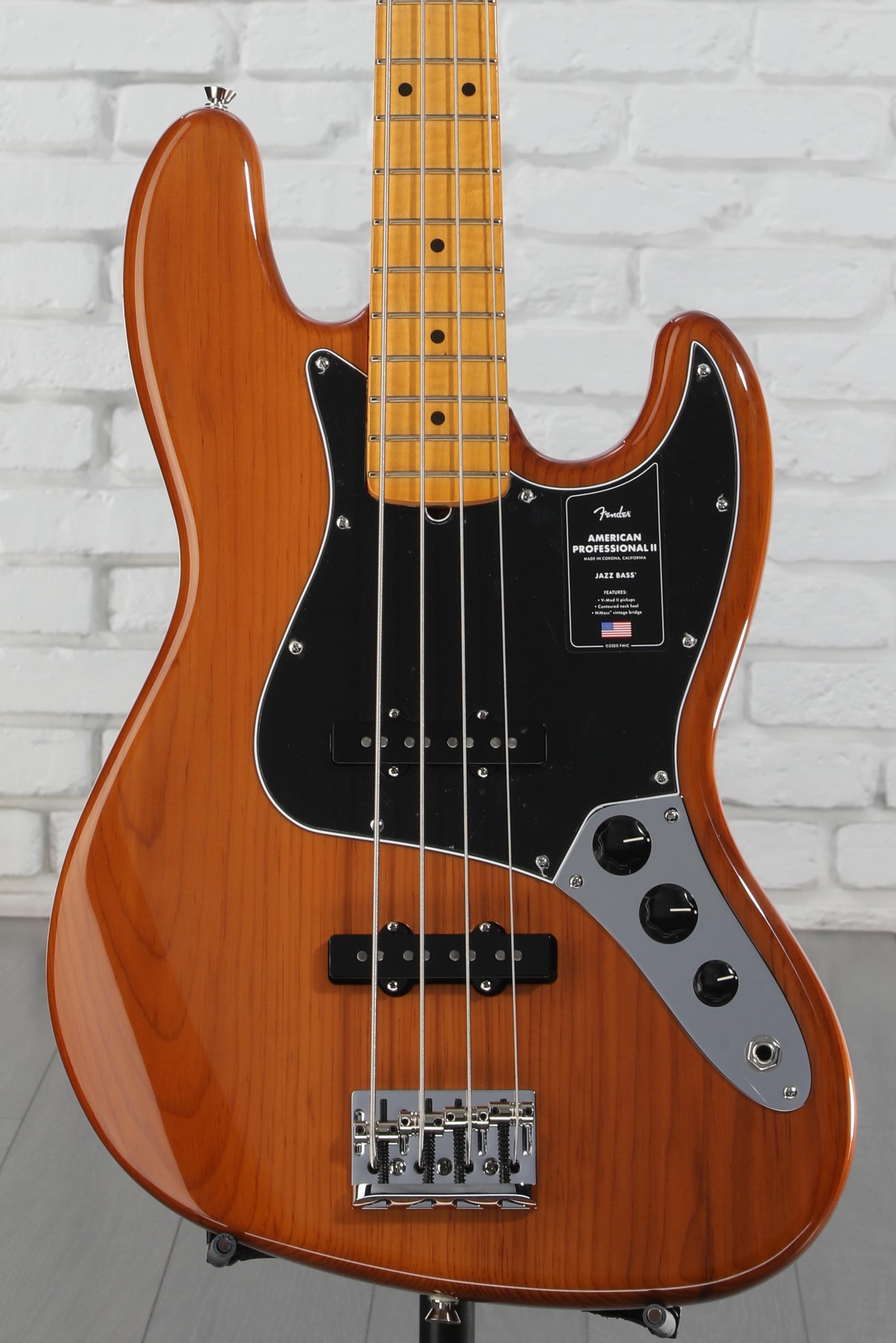 ギター Fender AMERICAN PROFESSIONAL II Fender American Professional II Jazz Bass Guitar, Maple
