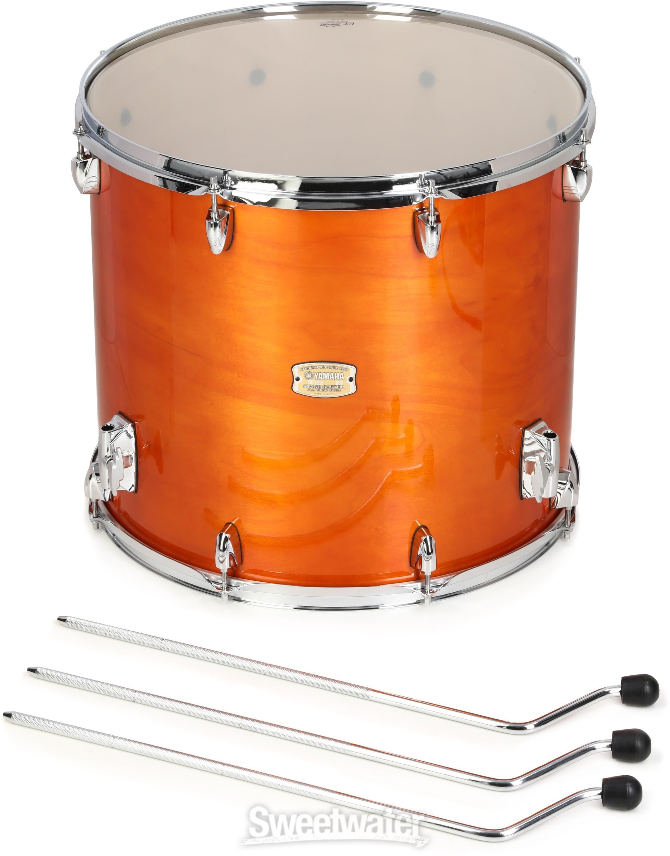 Yamaha SBF-1816 Stage Custom Birch 16 x 18 inch Floor Tom - Honey