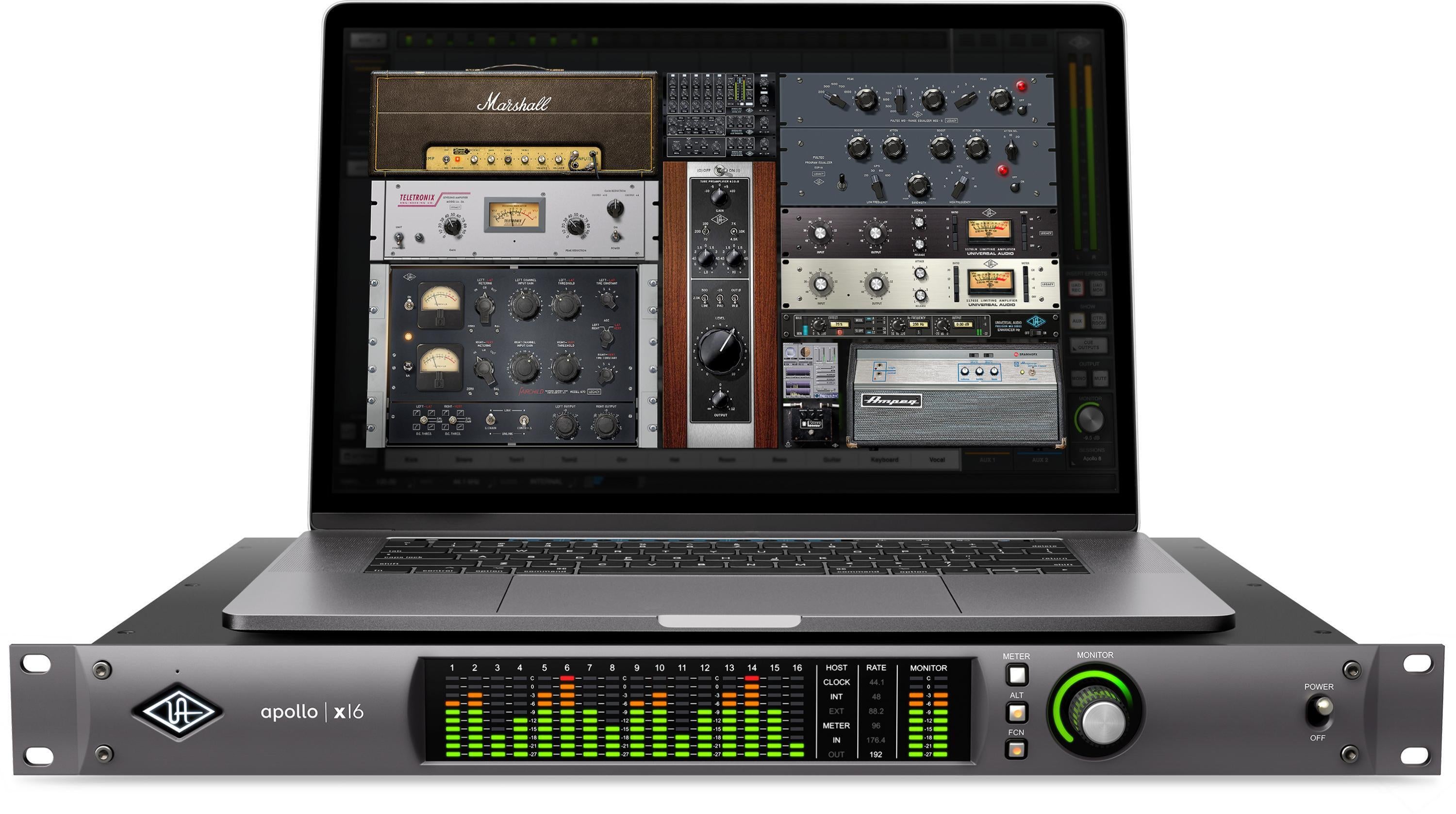 Universal Audio Apollo x16 18x20 Thunderbolt 3 Audio Interface