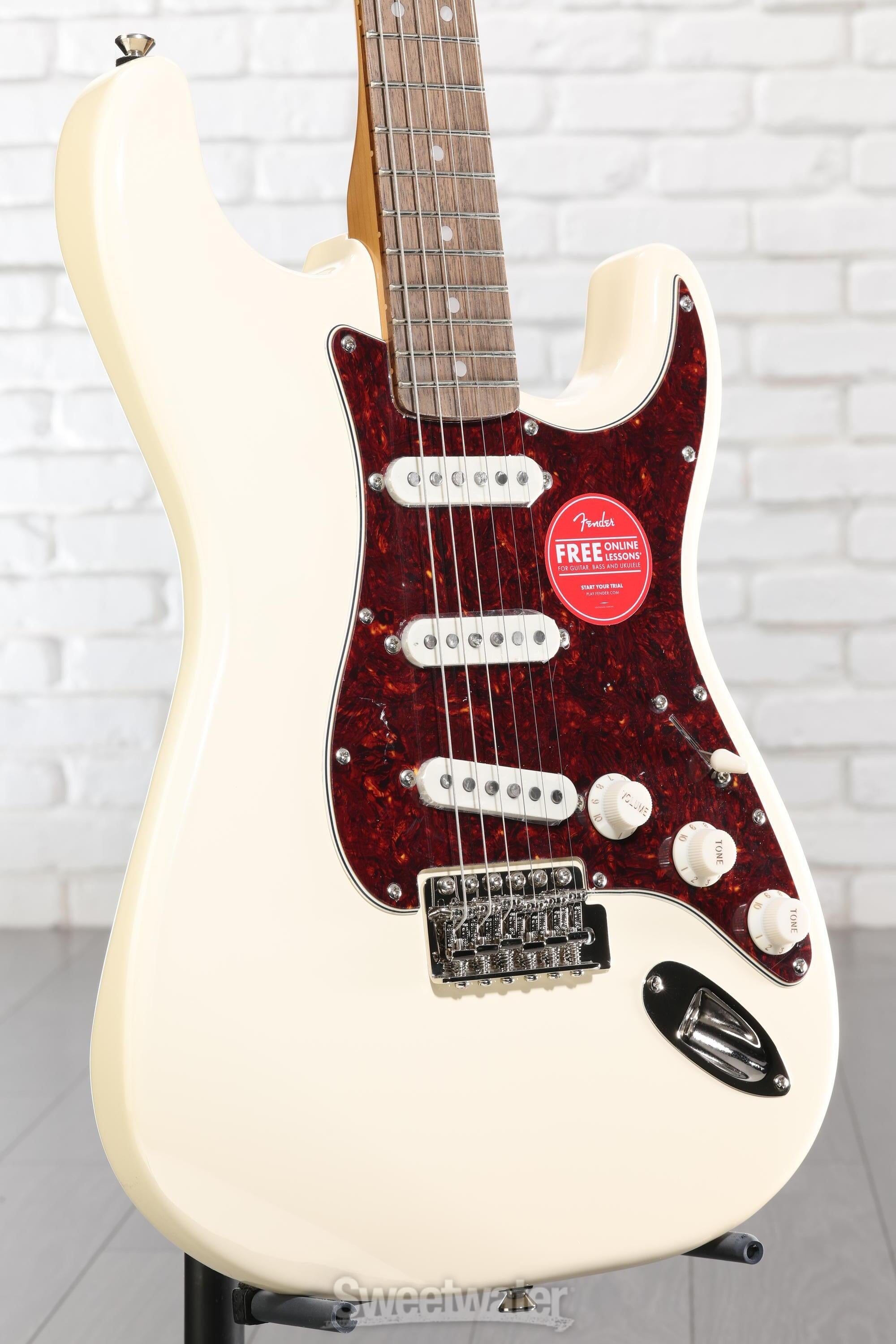 Squier Classic Vibe '70s Stratocaster - Olympic White | Sweetwater