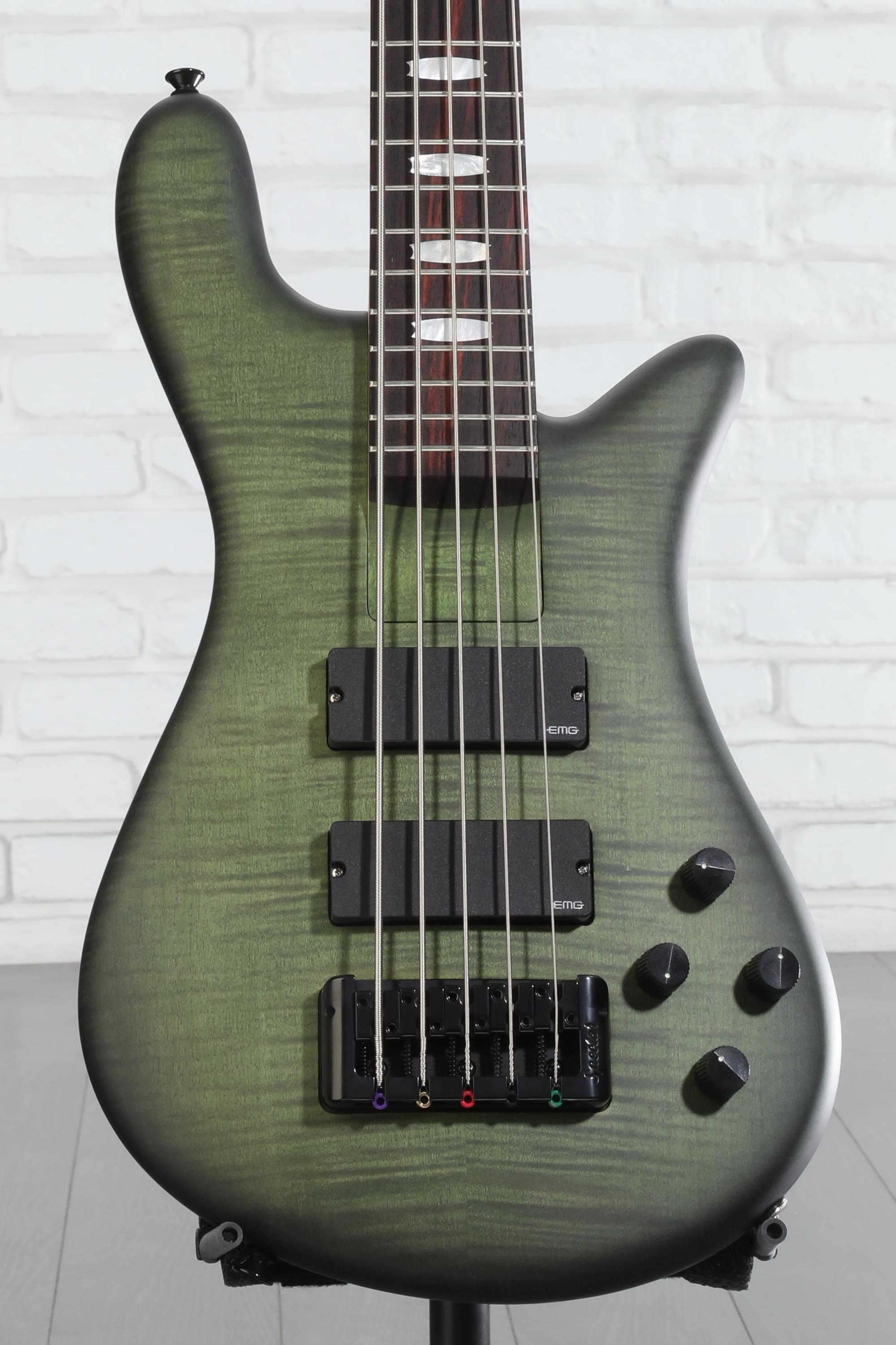 Spector Euro 5 LX Bolt-On Electric Bass Guitar - Haunted Moss