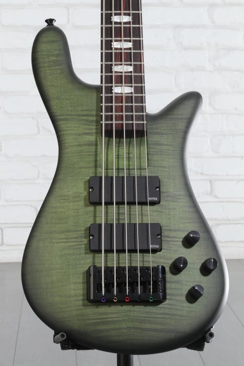 Spector Euro 5 LX Bolt-On Electric Bass Guitar - Haunted Moss