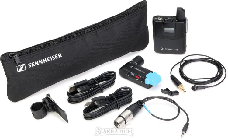 Sennheiser AVX-MKE2 SET-4 Wireless Lavalier Microphone System - Sound  Productions