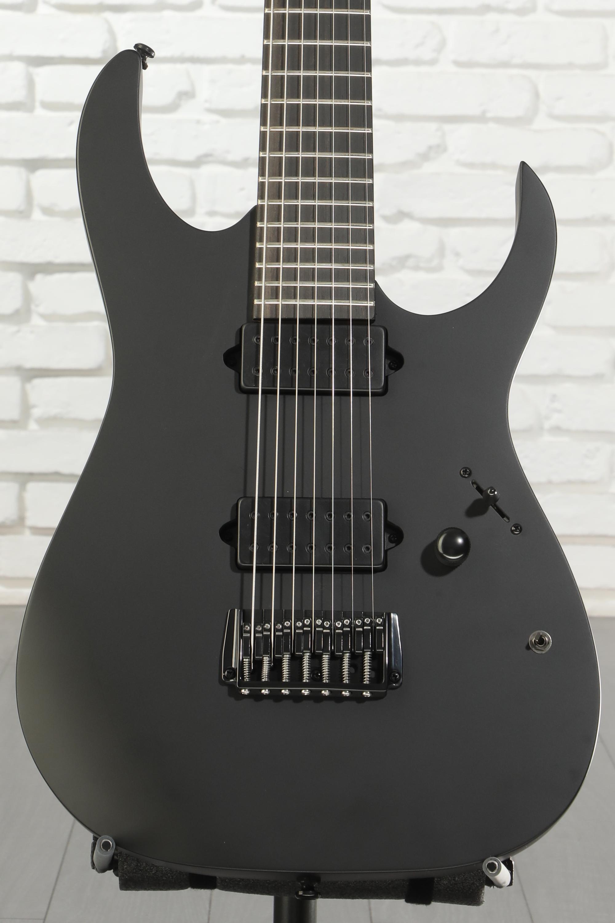 Ibanez Iron Label RGIXL7 - Black Flat | Sweetwater