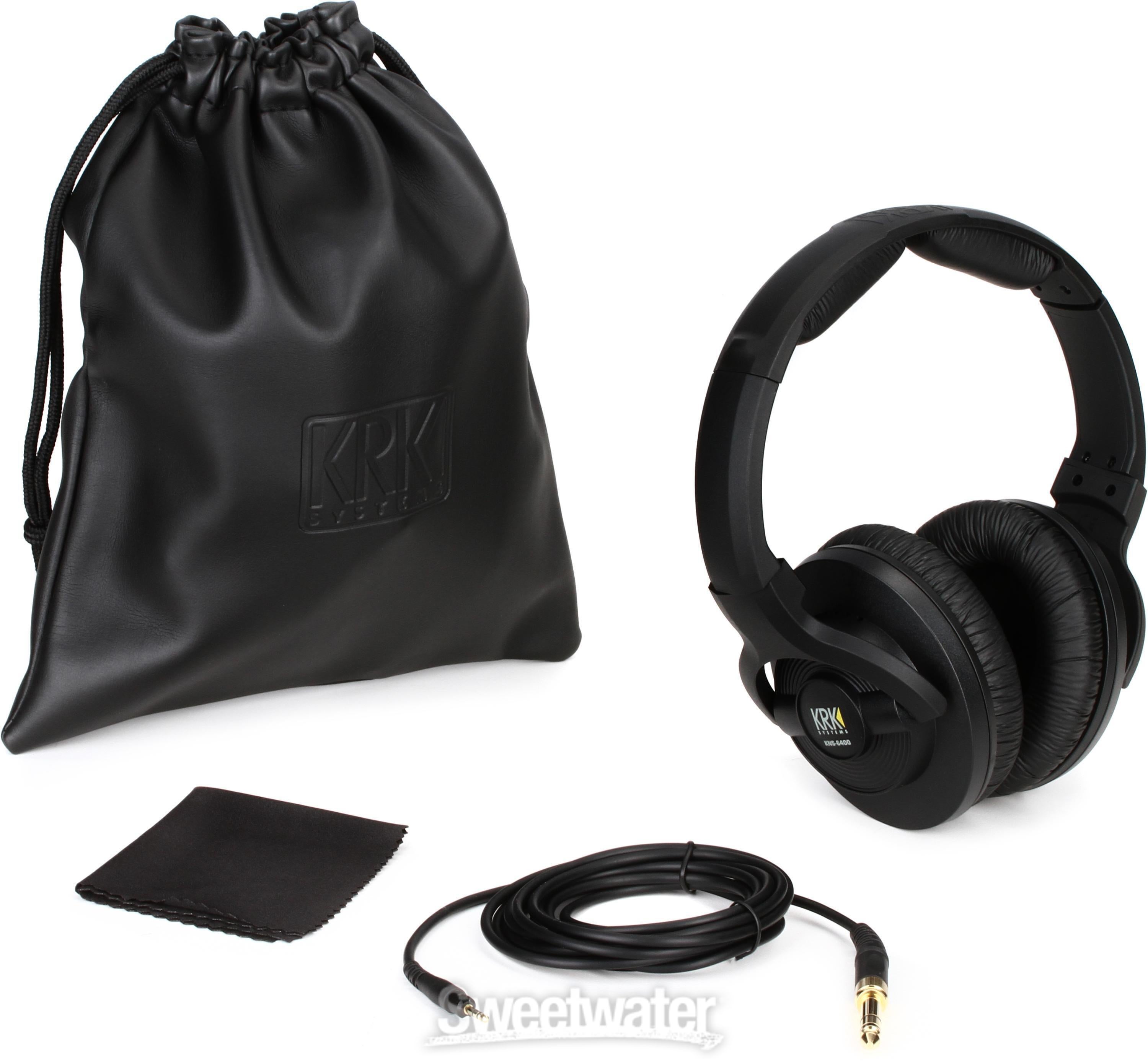 KRK KNS 6400 Studio Monitoring Headphones Reviews Sweetwater