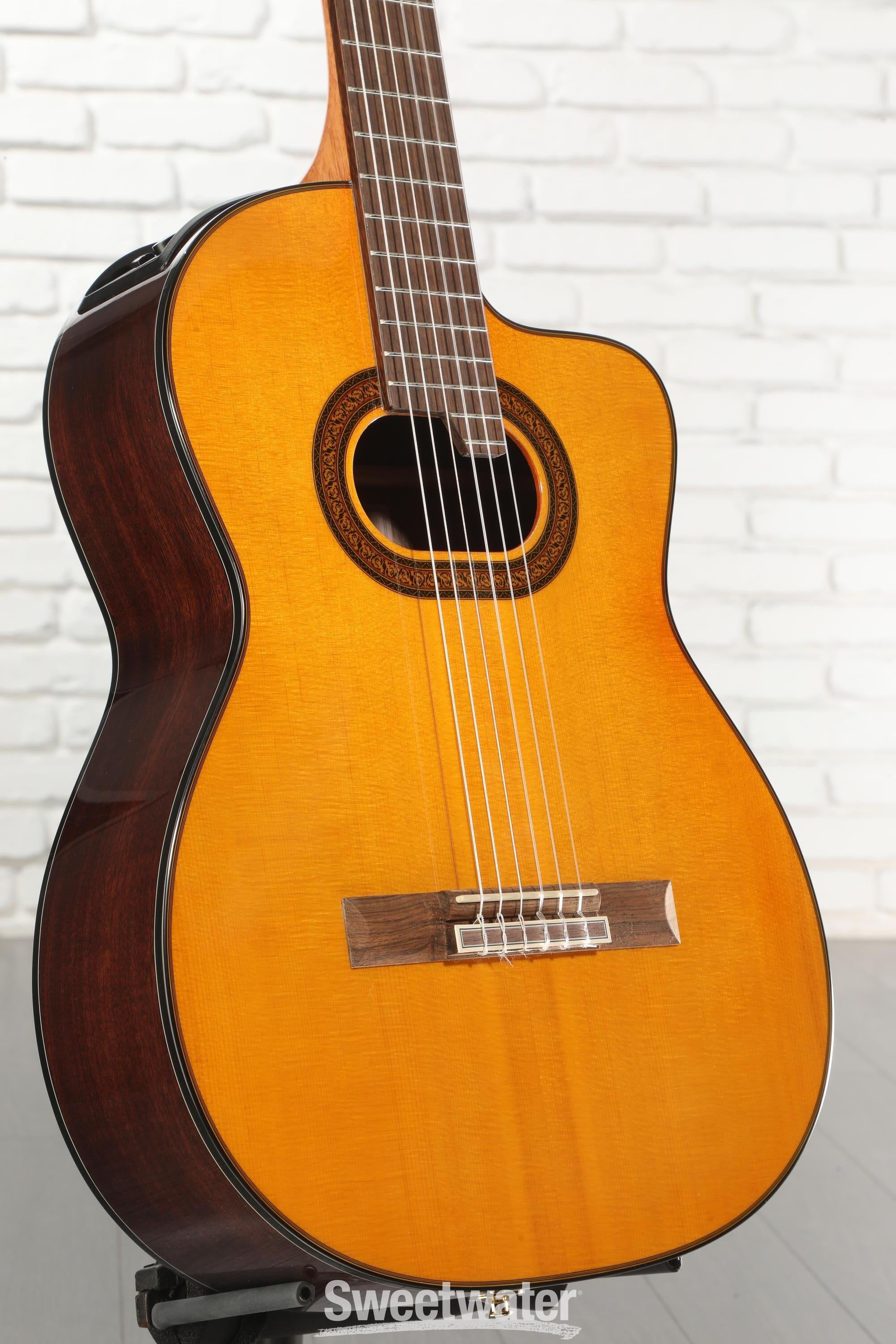 Photo of Takamine GC-6CE, Nylon String Acoustic-Electric Guitar - Natural